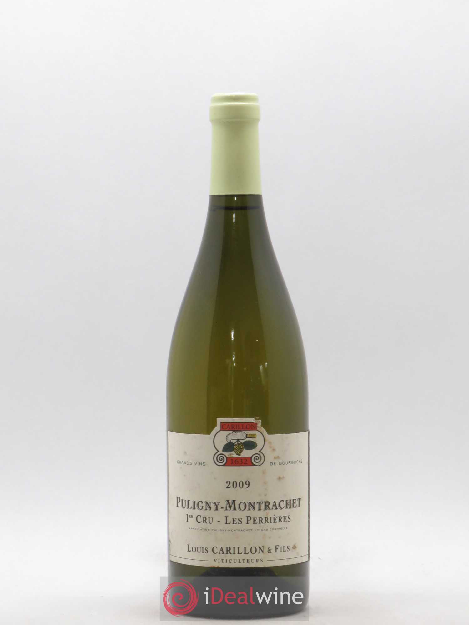 Puligny-Montrachet 1er Cru Les Perrières Louis Carillon & Fils 2009 - Lot de 1 bouteille - 0