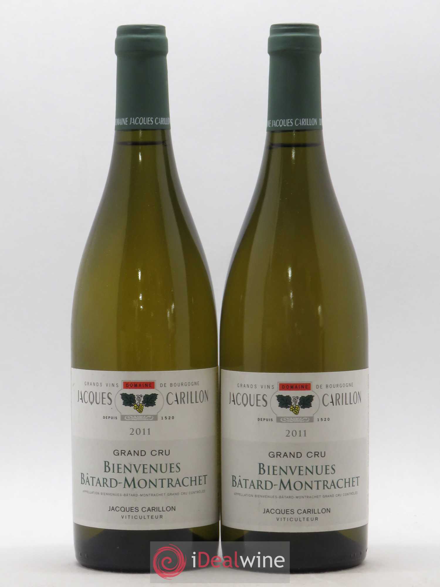 Bienvenues-Bâtard-Montrachet Grand Cru Jacques Carillon (Domaine) 2011 - Lot de 2 bouteilles - 0