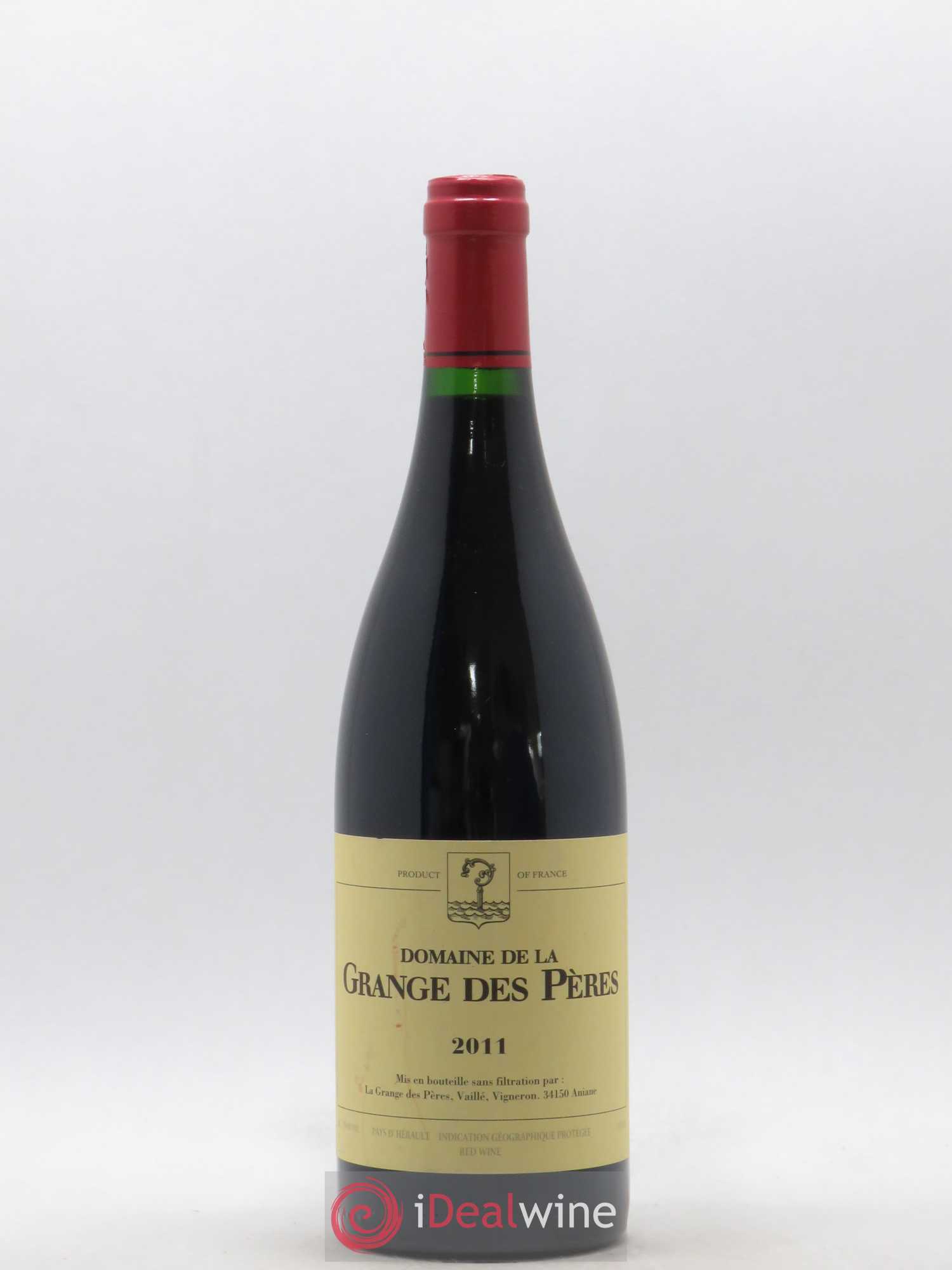 Pays d'Hérault Grange des Pères Laurent Vaillé 2011 - Lot de 1 bouteille - 0