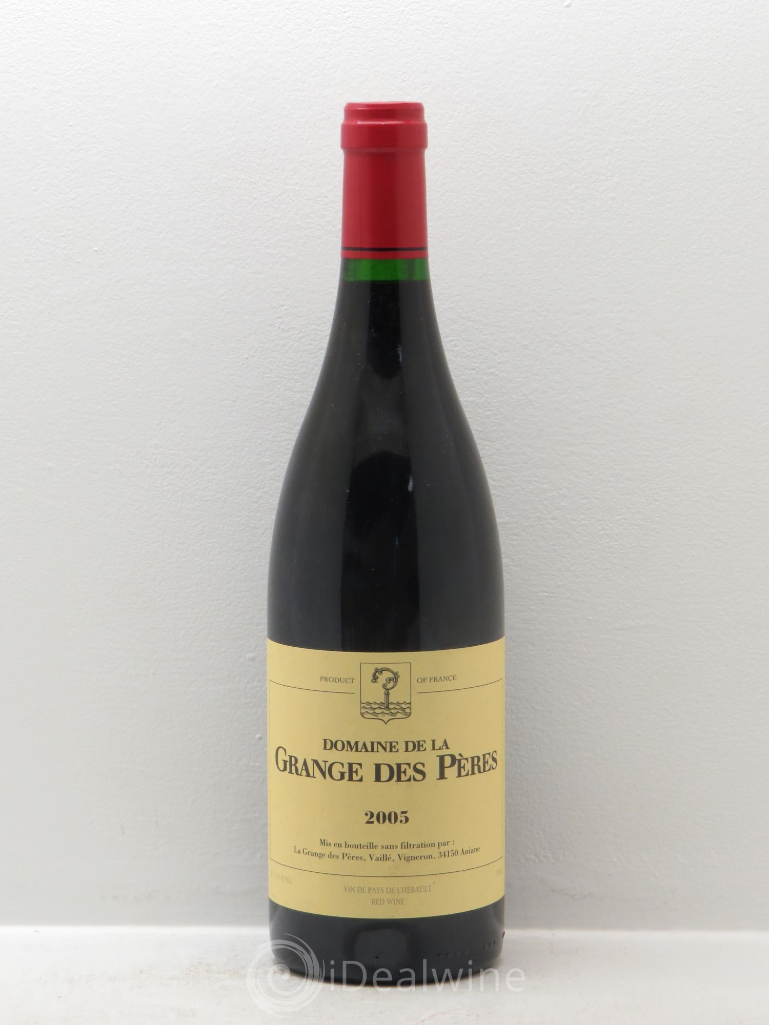 Pays d'Hérault Grange des Pères Laurent Vaillé 2005 - Lot de 1 bouteille - 0