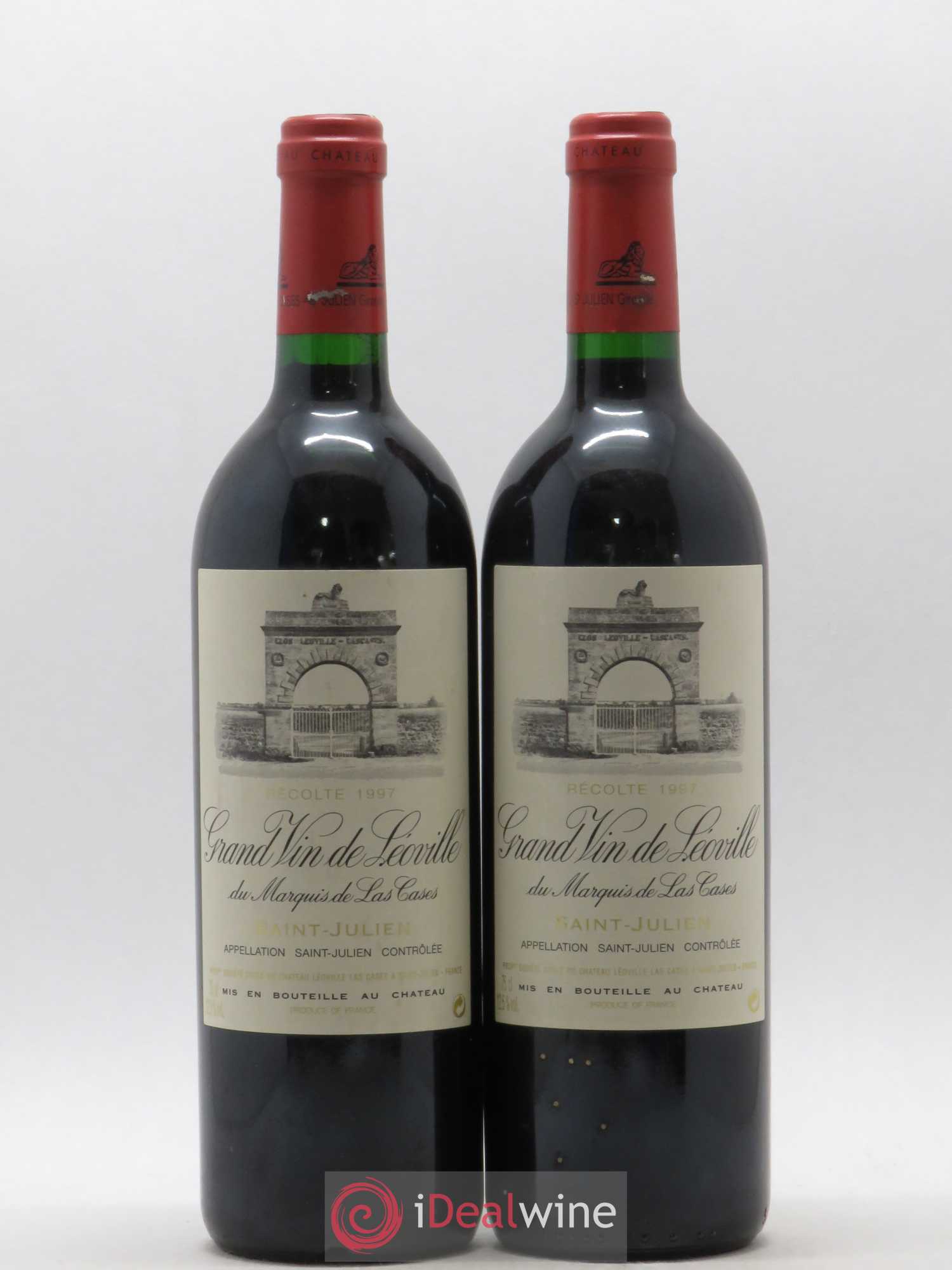 Château Léoville Las Cases 2ème Grand Cru Classé 1997 - Lot de 2 bouteilles - 0