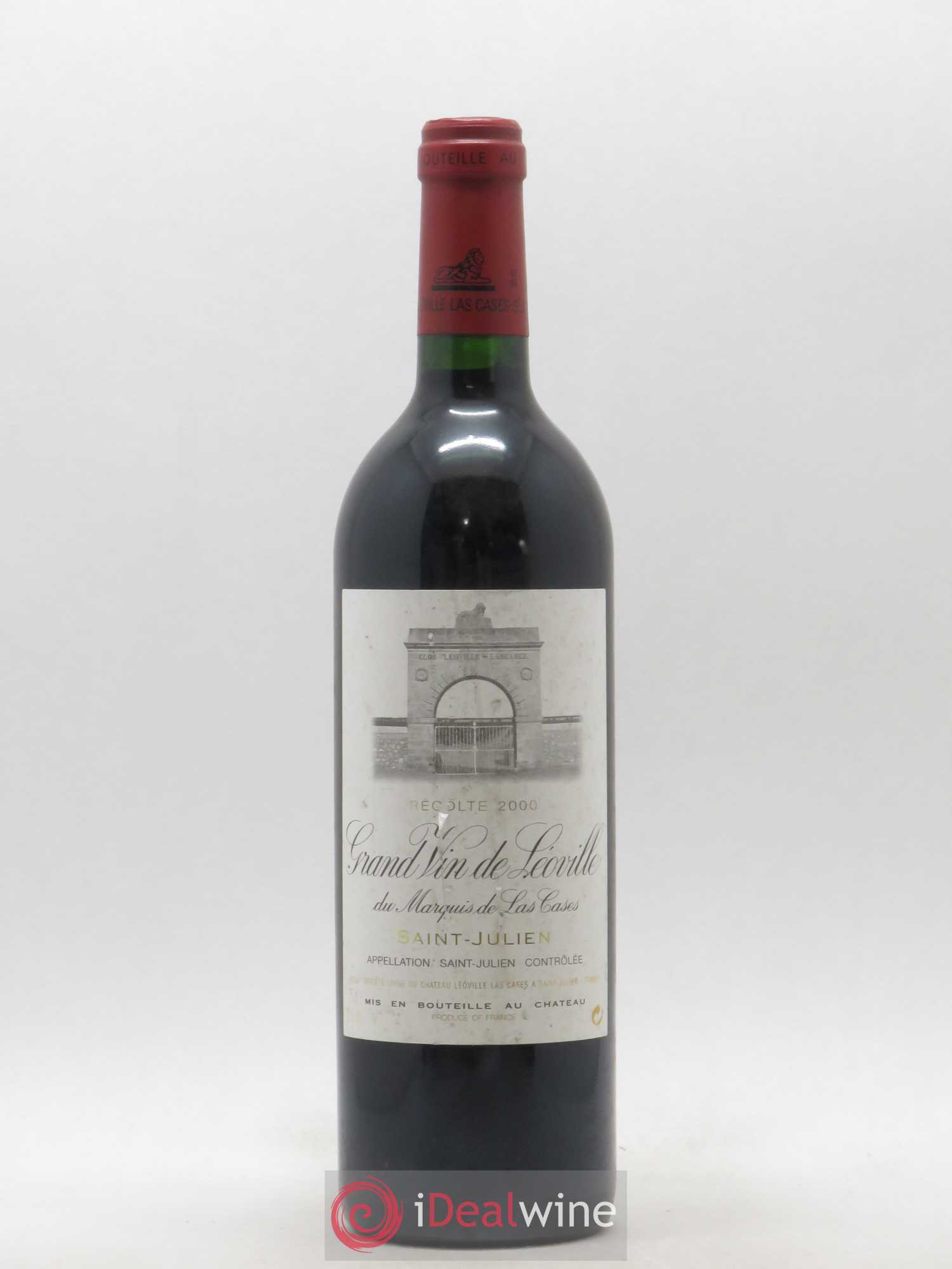 Château Léoville Las Cases 2ème Grand Cru Classé 2000 - Lot de 1 bouteille - 0