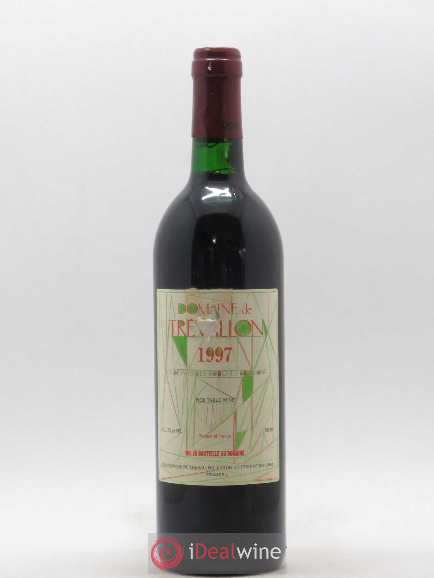 VDP Bouches du Rhône Trévallon (Domaine de) Eloi Dürrbach 1997 - Lot de 1 bouteille - 0
