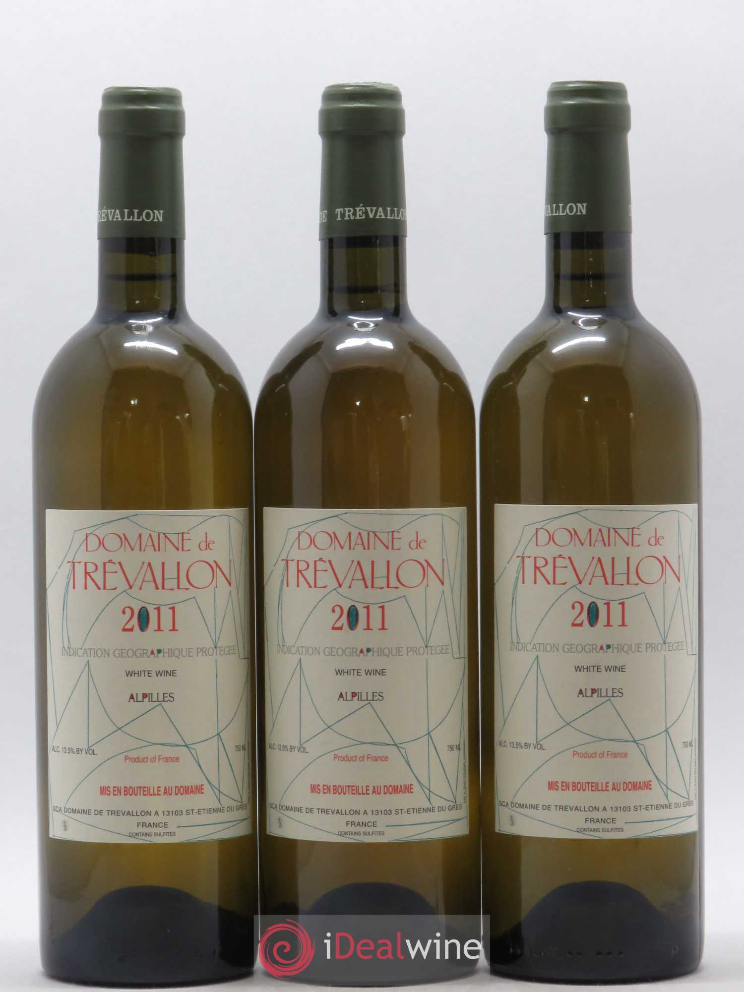 Alpilles Trévallon (Domaine de) Eloi Dürrbach 2011 - Lot de 3 bouteilles - 0