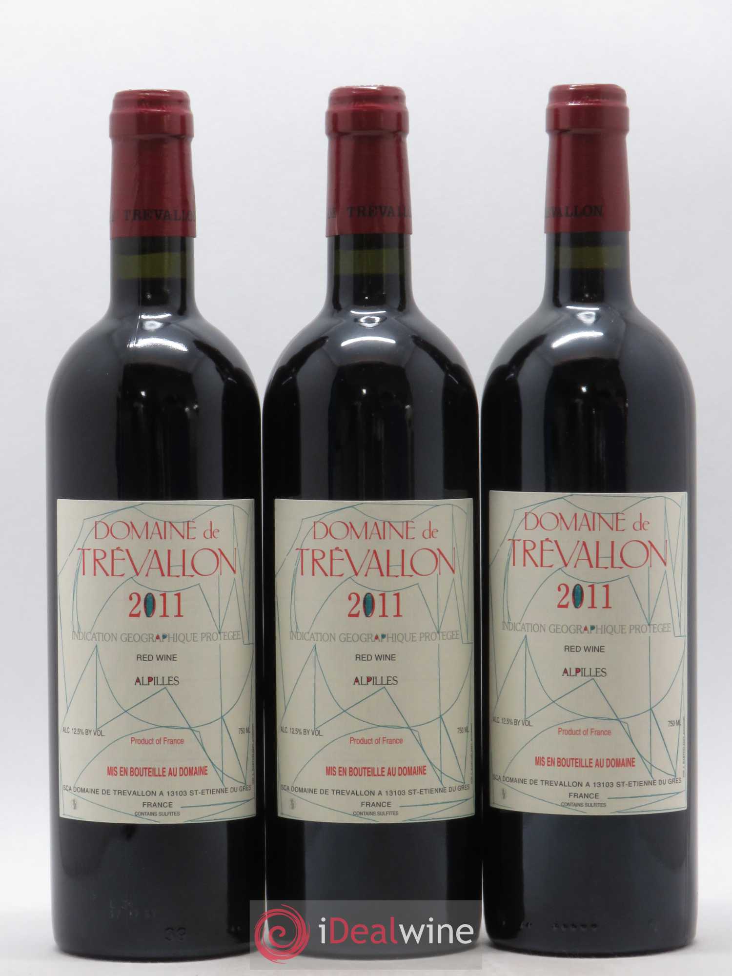 Alpilles Trévallon (Domaine de) Eloi Dürrbach 2011 - Lot de 3 bouteilles - 0