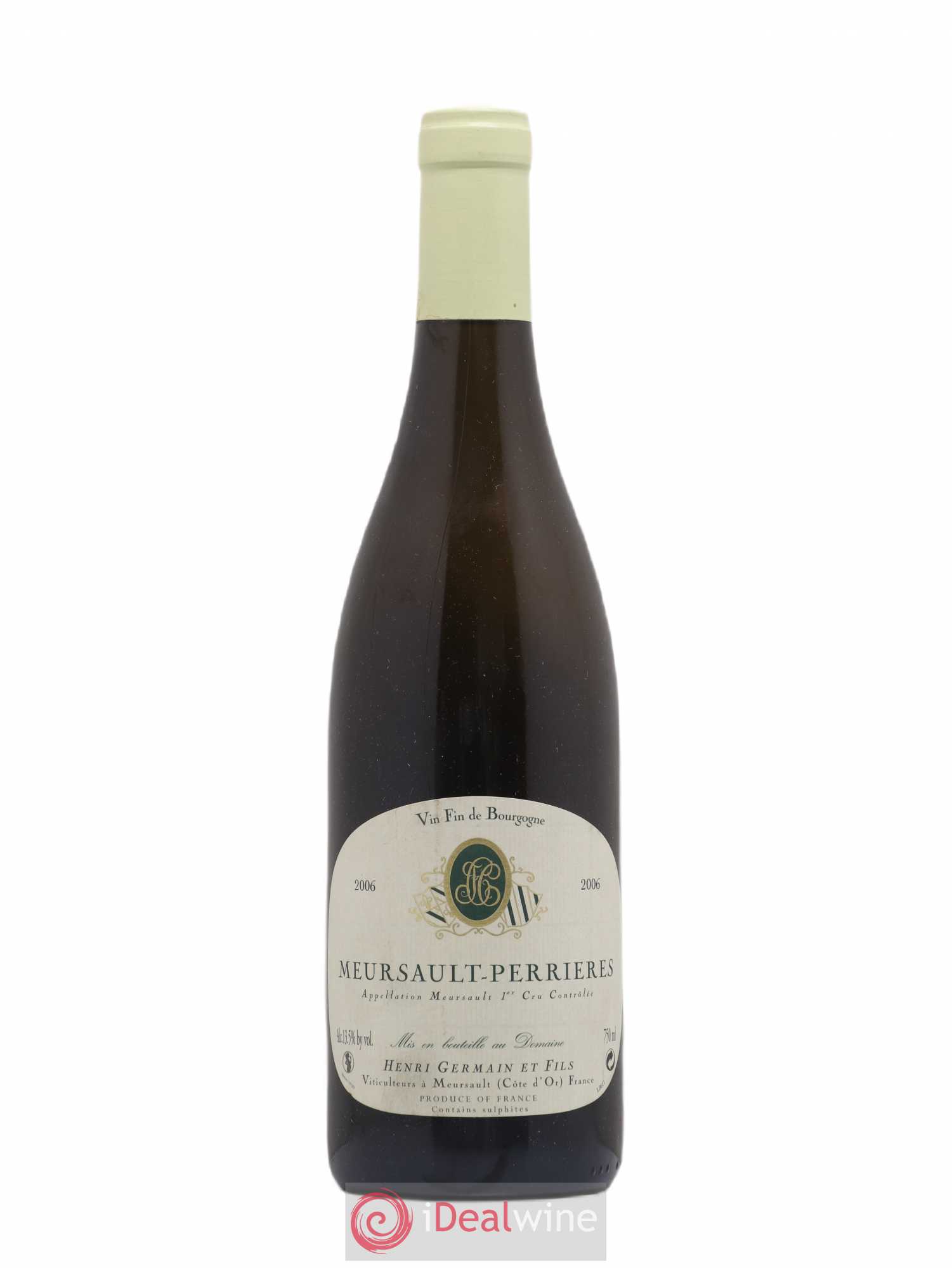 Meursault 1er Cru Perrières Henri Germain 2006 - Lot de 1 bouteille - 0