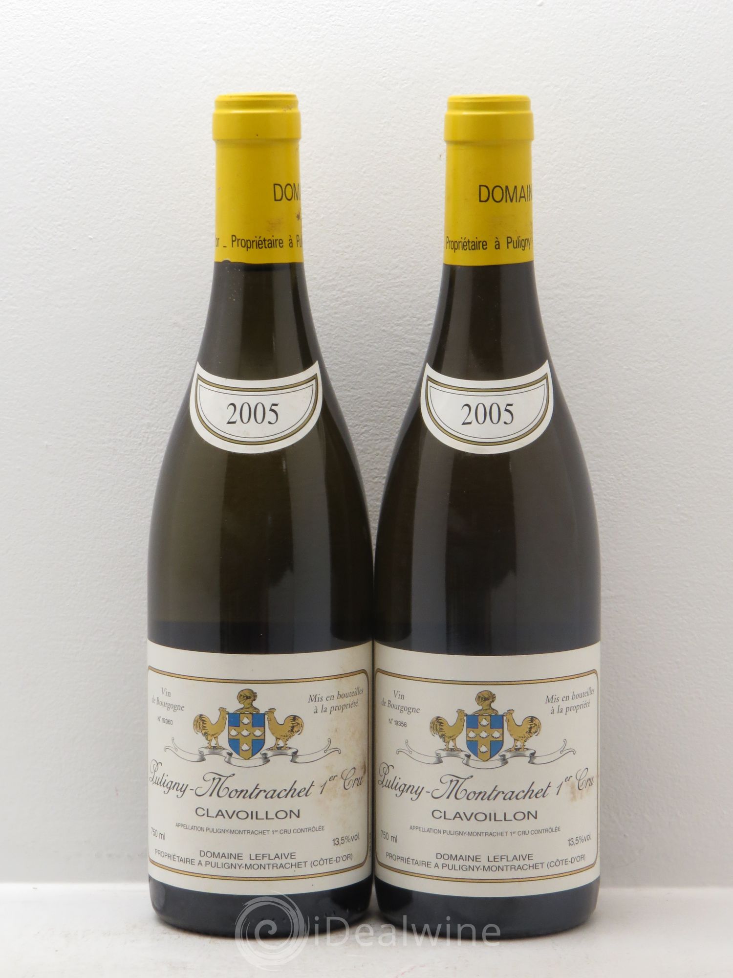 Puligny-Montrachet 1er Cru Clavoillon Leflaive (Domaine) 2005 - Lot de 2 bouteilles - 0