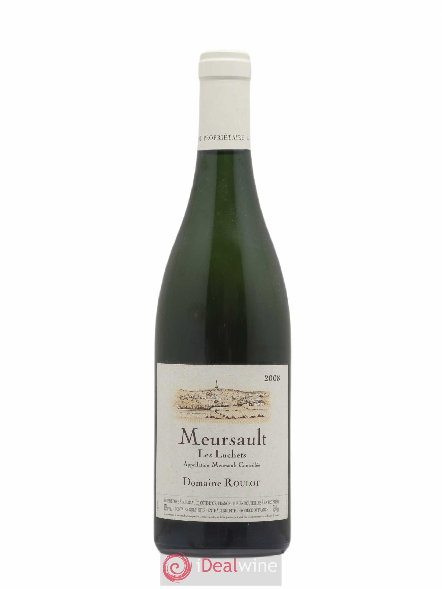 Meursault Luchets Roulot (Domaine) 2008 - Lot de 1 bouteille - 0