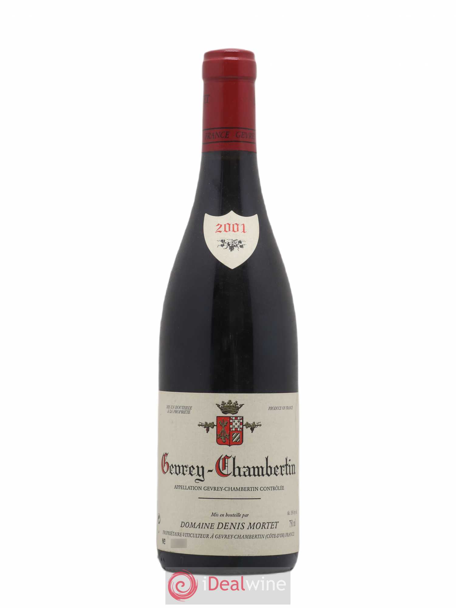 Gevrey-Chambertin Denis Mortet (Domaine) 2001 - Lot de 1 bouteille - 0