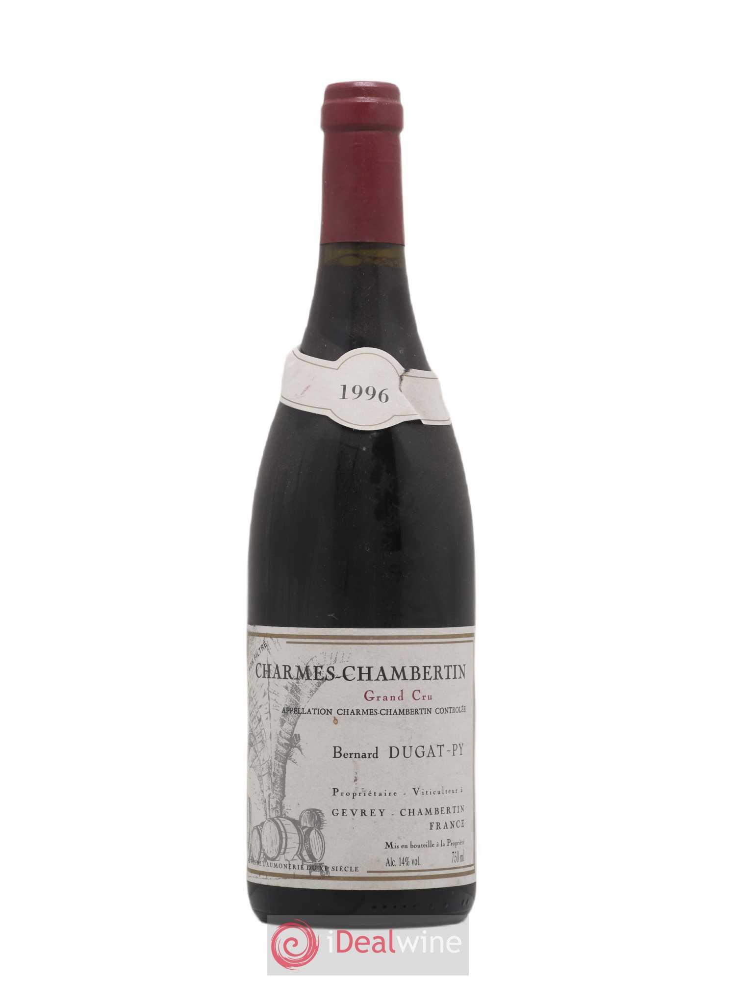 Charmes-Chambertin Grand Cru Dugat-Py 1996 - Lot de 1 bouteille - 0