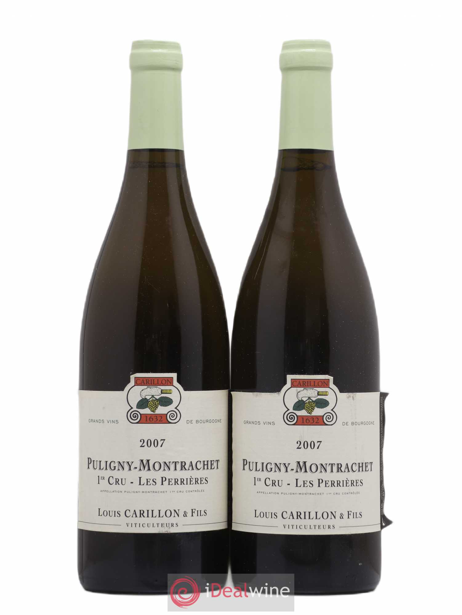 Puligny-Montrachet 1er Cru Les Perrières Louis Carillon & Fils 2007 - Lot de 2 bouteilles - 0