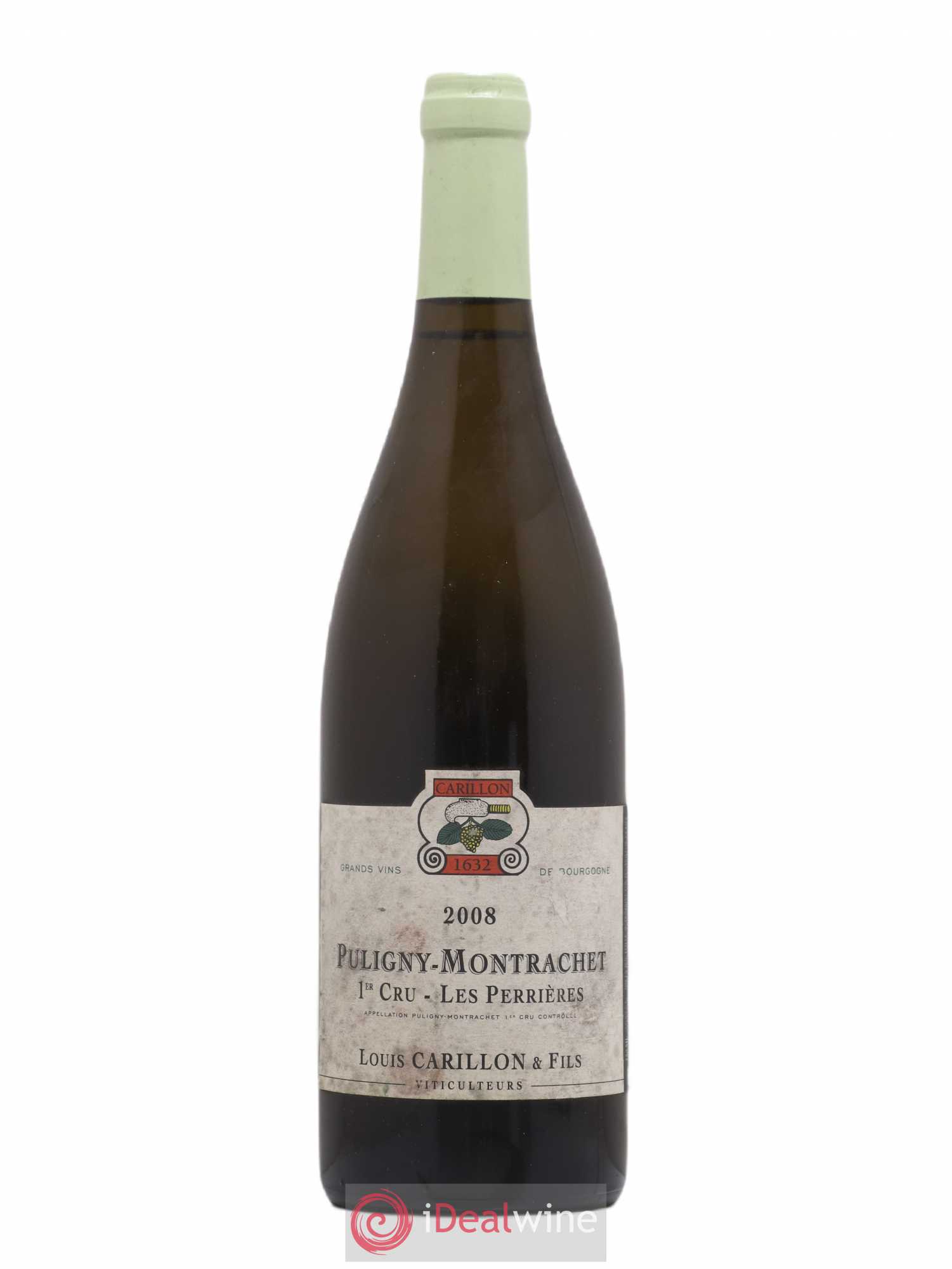 Puligny-Montrachet 1er Cru Les Perrières Louis Carillon & Fils 2008 - Lot de 1 bouteille - 0