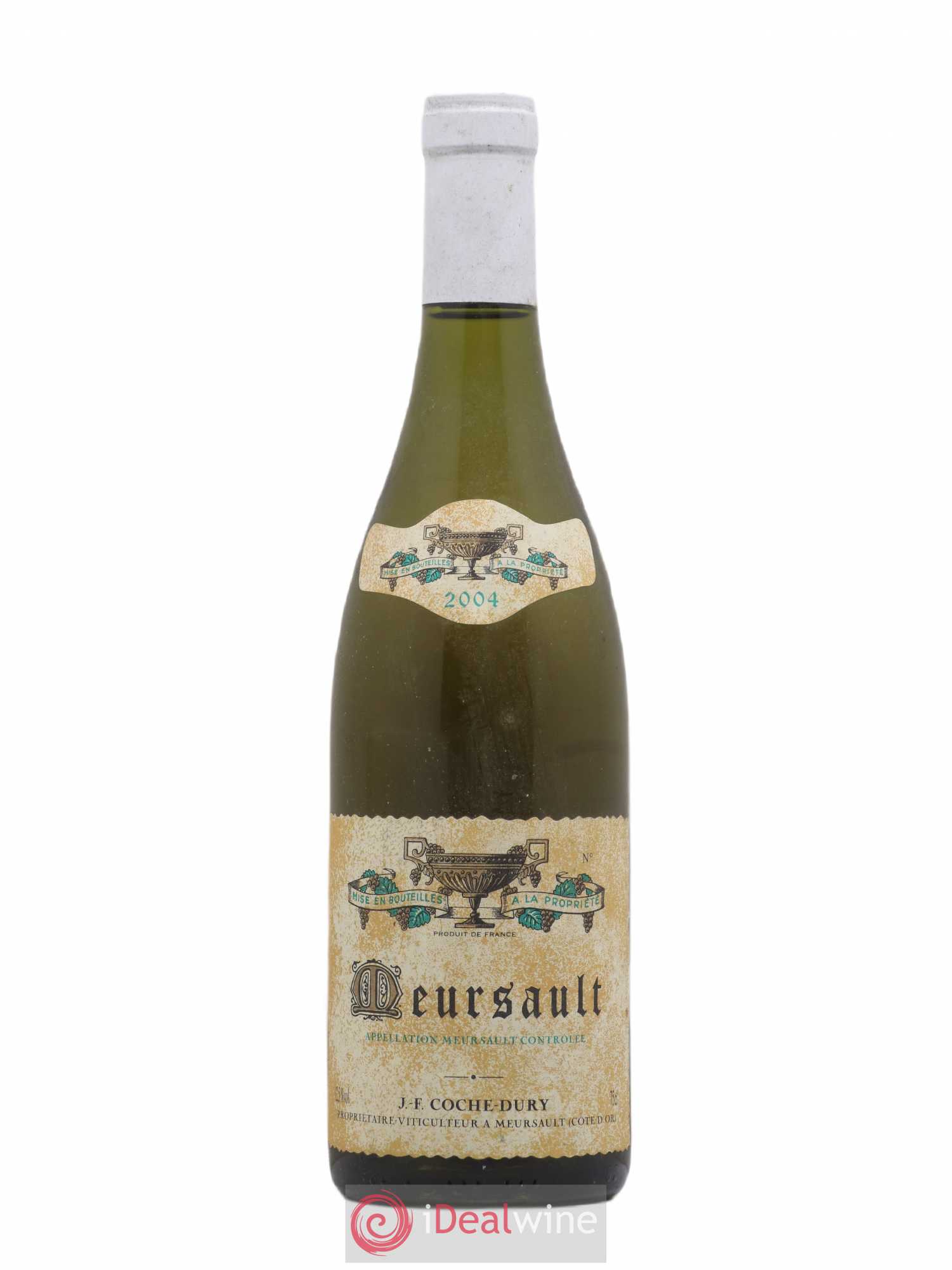 Meursault Coche Dury (Domaine) 2004 - Lot de 1 bouteille - 0