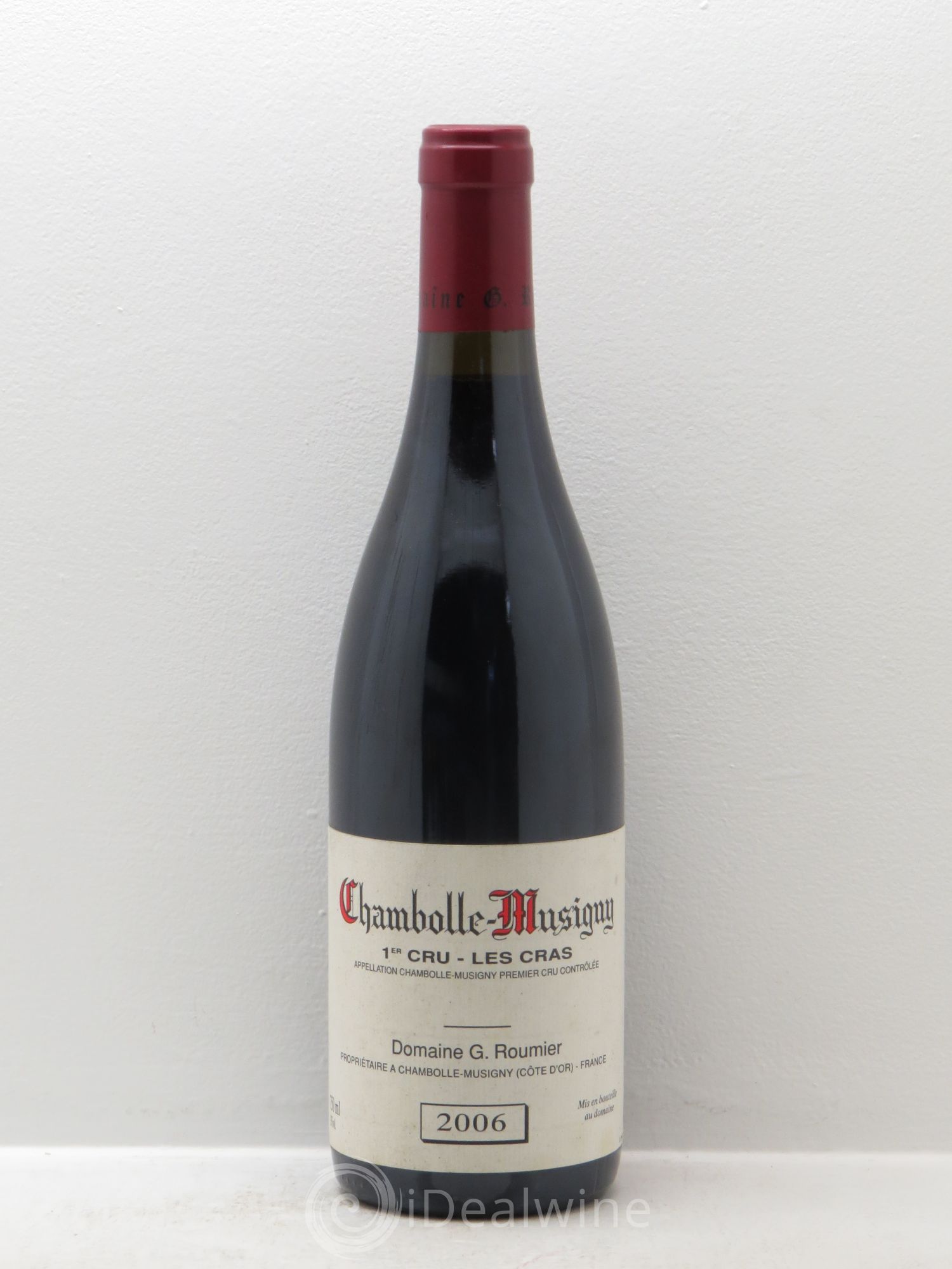 Chambolle-Musigny 1er Cru Les Cras Georges Roumier (Domaine) 2006 - Lot de 1 bouteille - 0