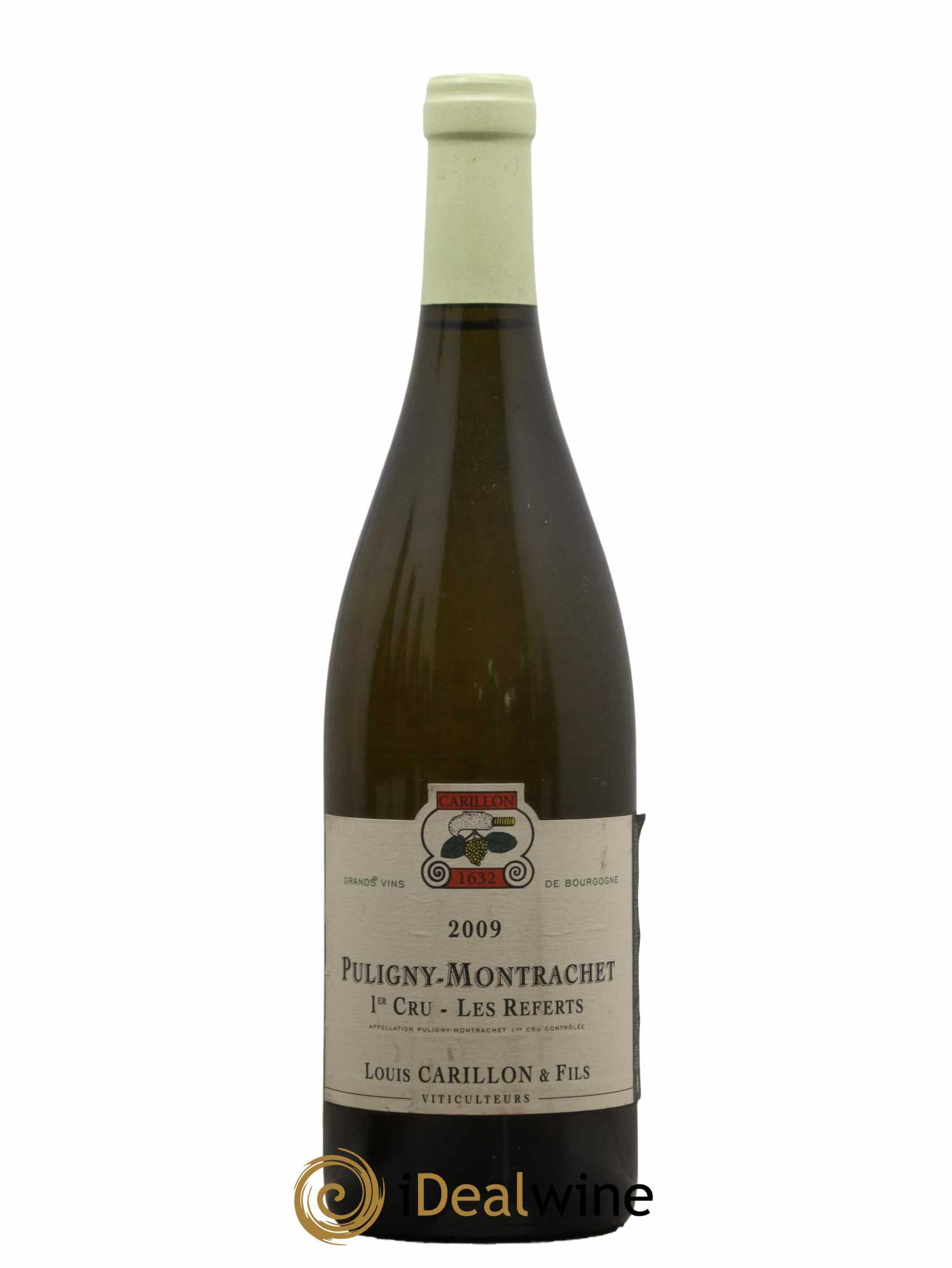 Puligny-Montrachet 1er Cru Les Referts Louis Carillon & Fils (Domaine) 2009 - Lot de 1 bouteille - 0