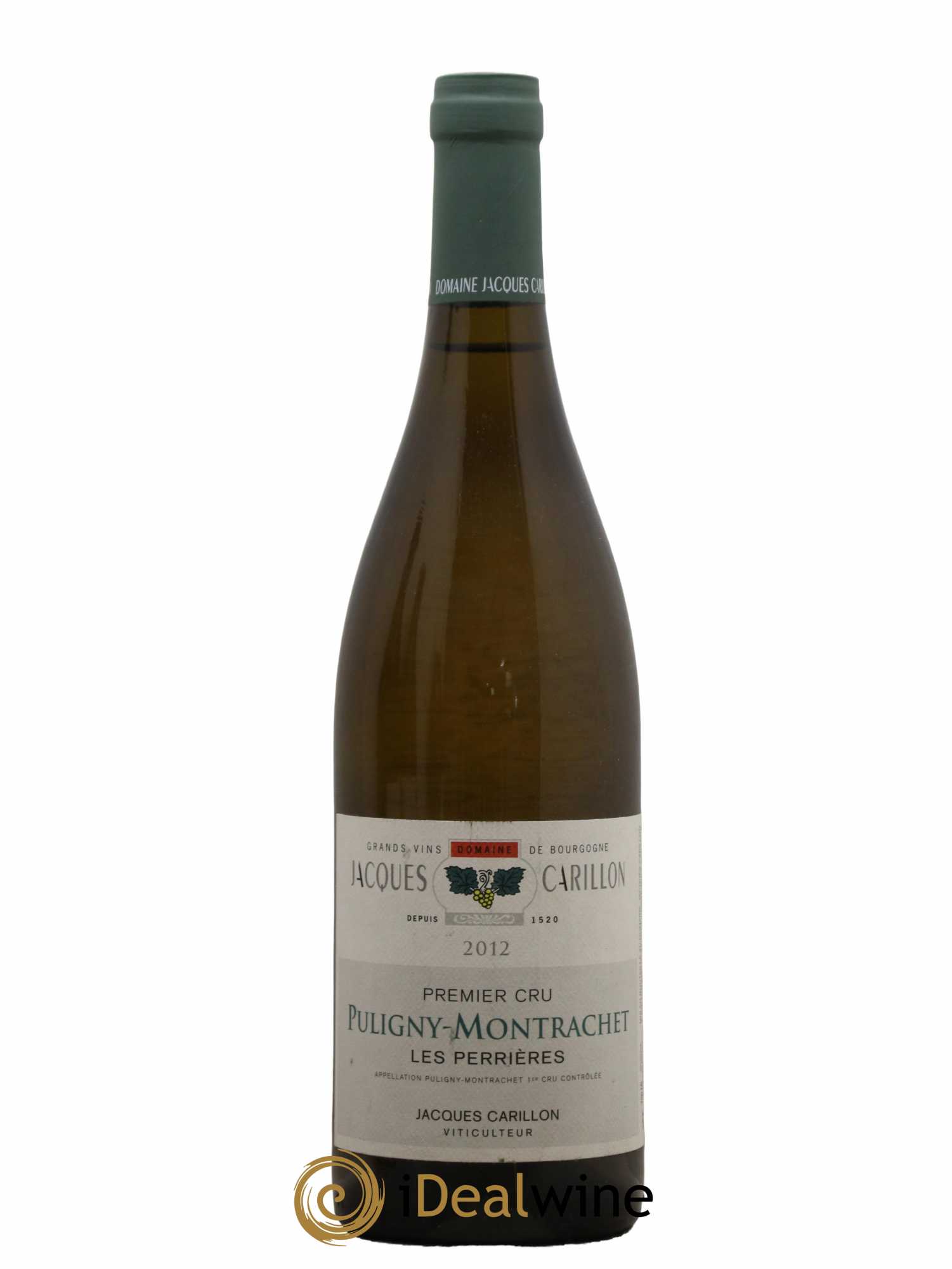 Puligny-Montrachet 1er Cru Les Perrières Jacques Carillon (Domaine) 2012 - Lot de 1 bouteille - 0