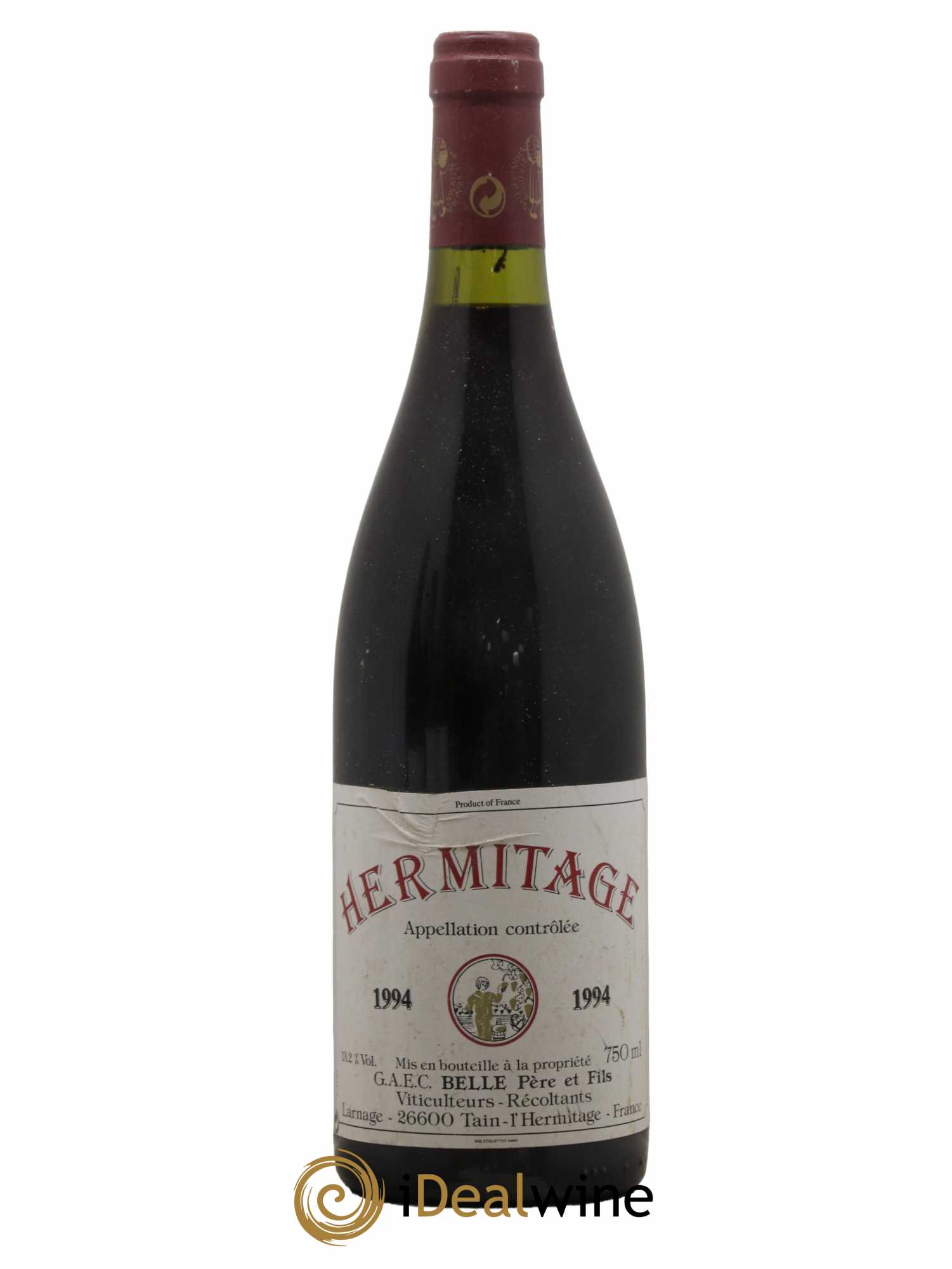 Hermitage Domaine Belle 1994 - Lot de 1 bouteille - 0