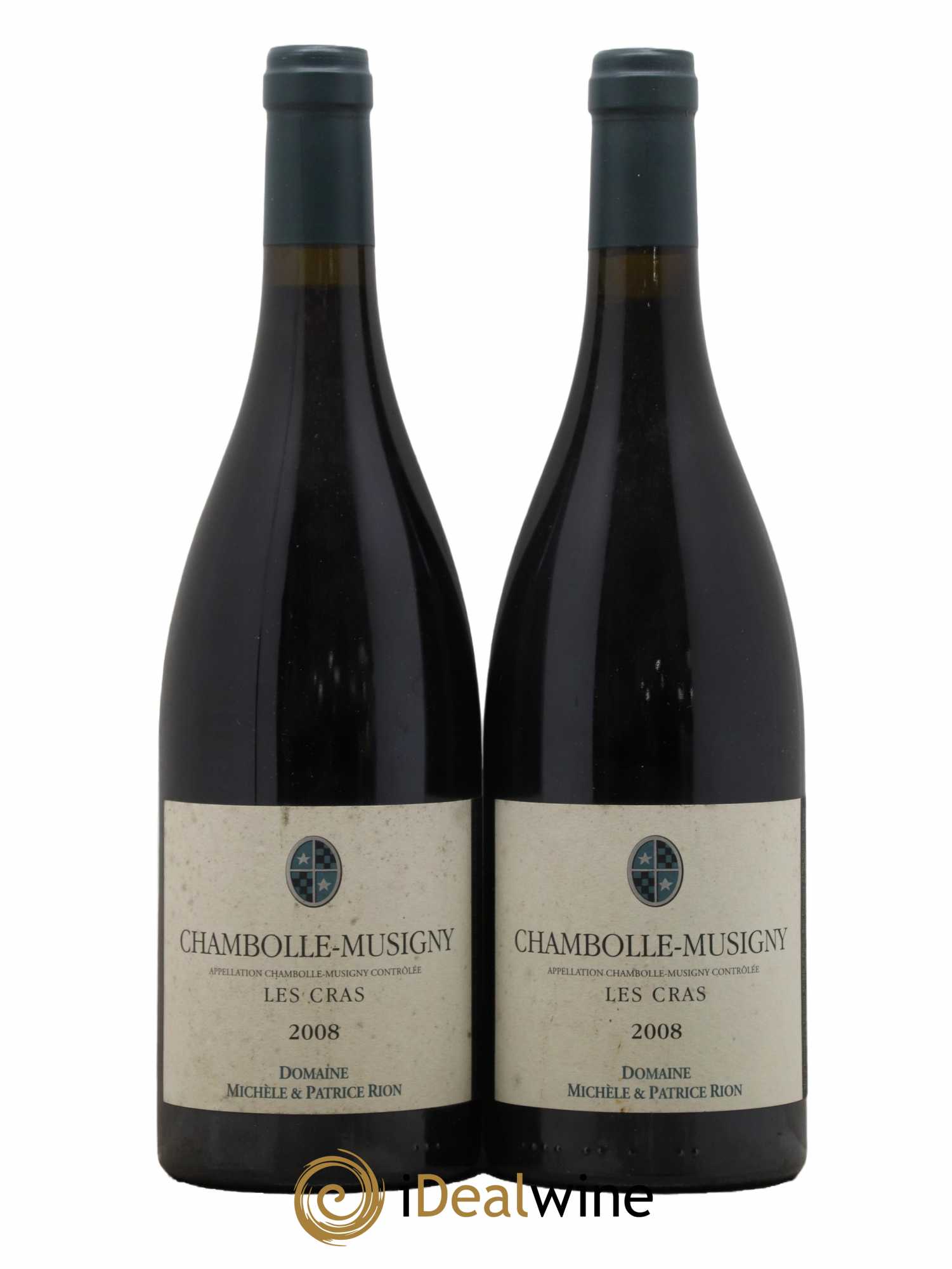 Chambolle-Musigny Les Cras Patrice Rion (Domaine) 2008 - Lot de 2 bouteilles - 0