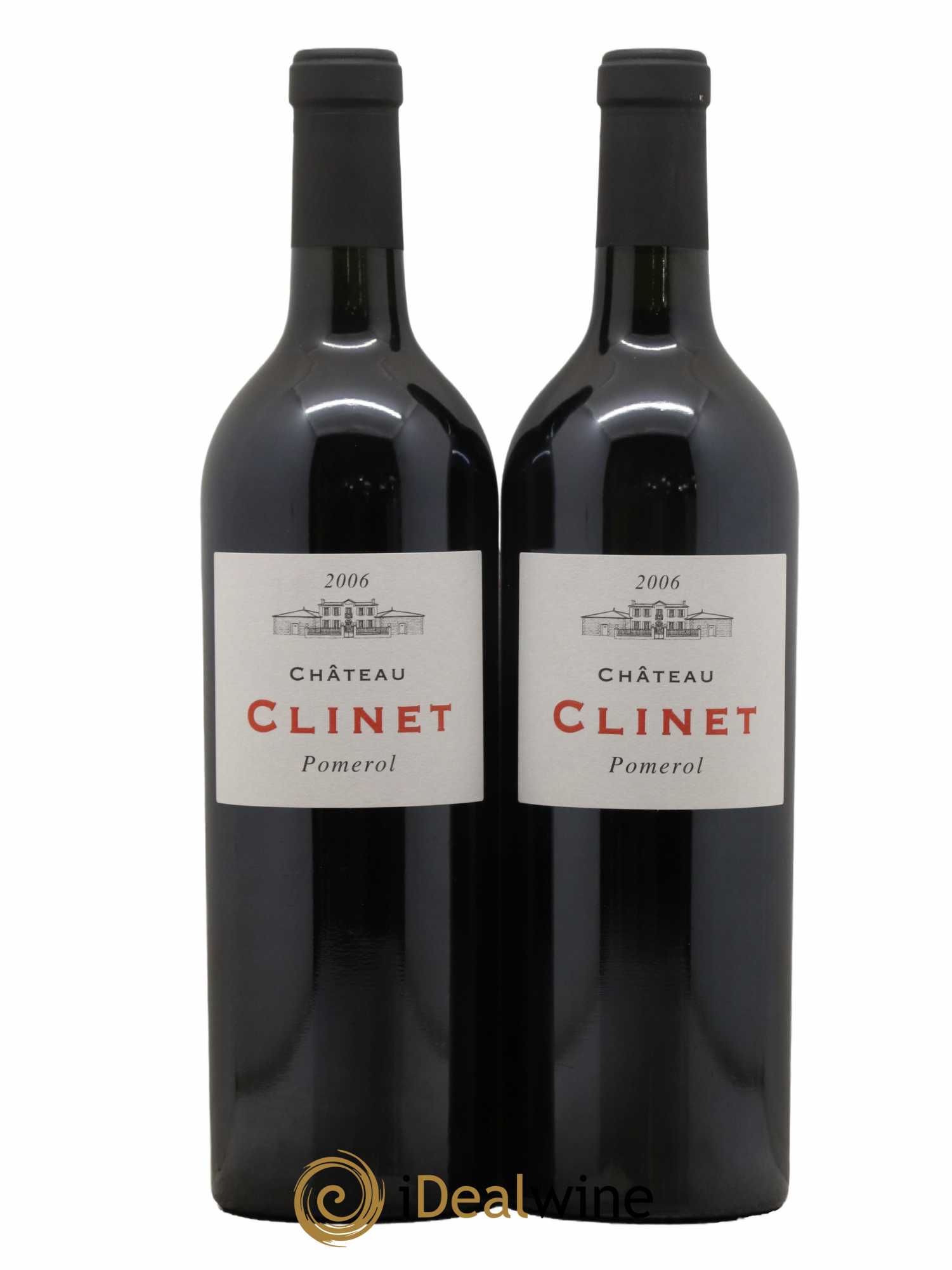 Château Clinet 2006 - Lot de 2 bouteilles - 0