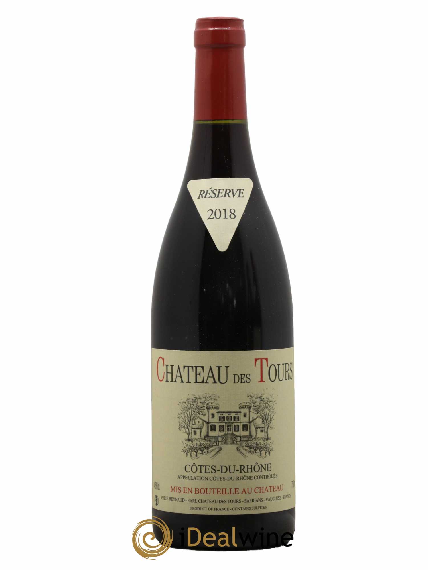 Côtes-du-Rhône Château des Tours Emmanuel Reynaud 2018 - Lot de 1 bouteille - 0