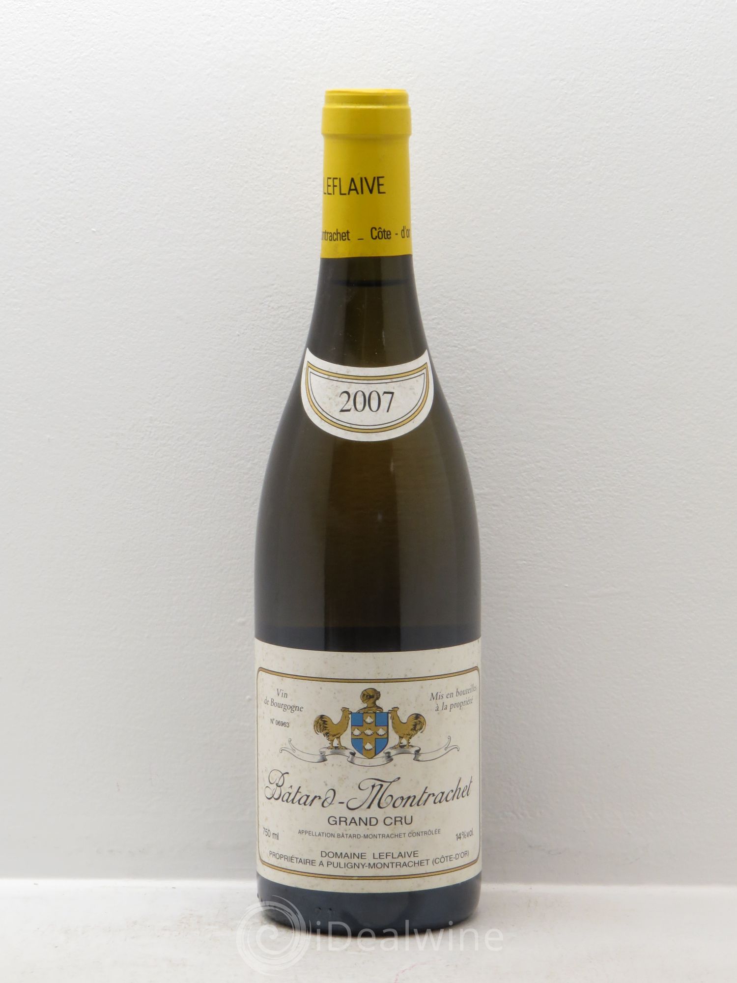 Bâtard-Montrachet Grand Cru Leflaive (Domaine) 2007 - Lot de 1 bouteille - 0