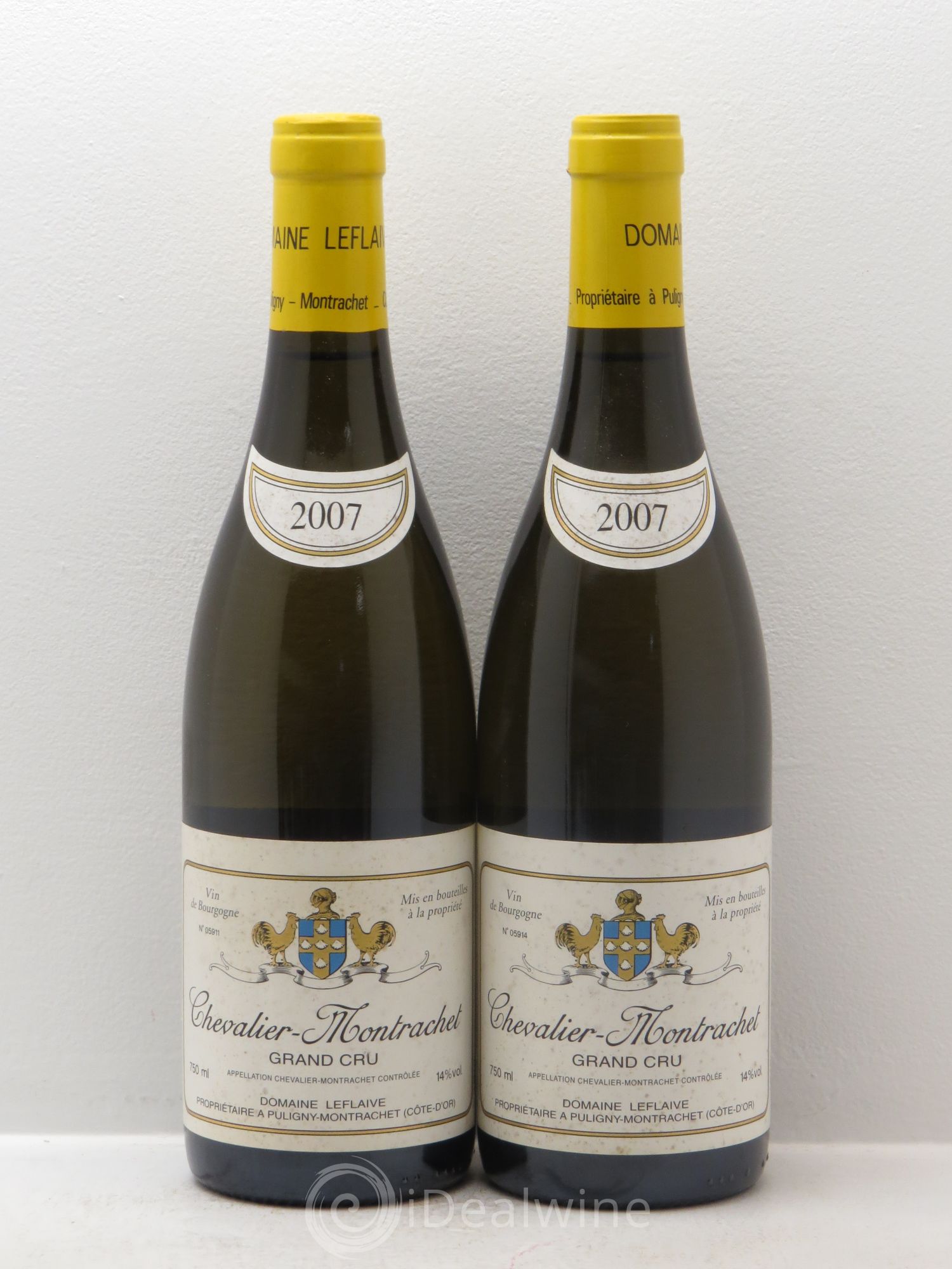 Chevalier-Montrachet Grand Cru Leflaive (Domaine) 2007 - Lot de 2 bouteilles - 0