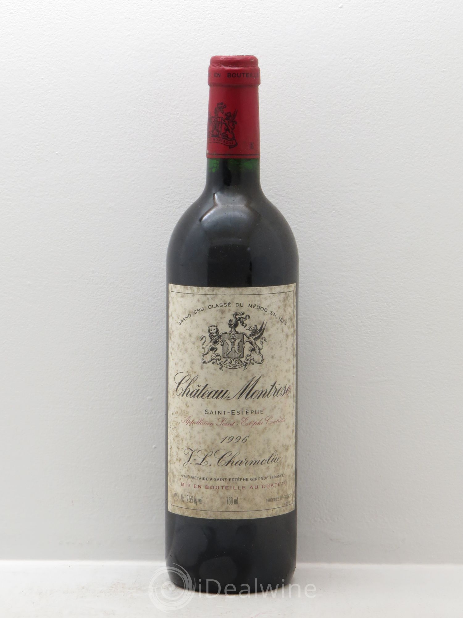 Château Montrose 2ème Grand Cru Classé 1996 - Lot de 1 bouteille - 0