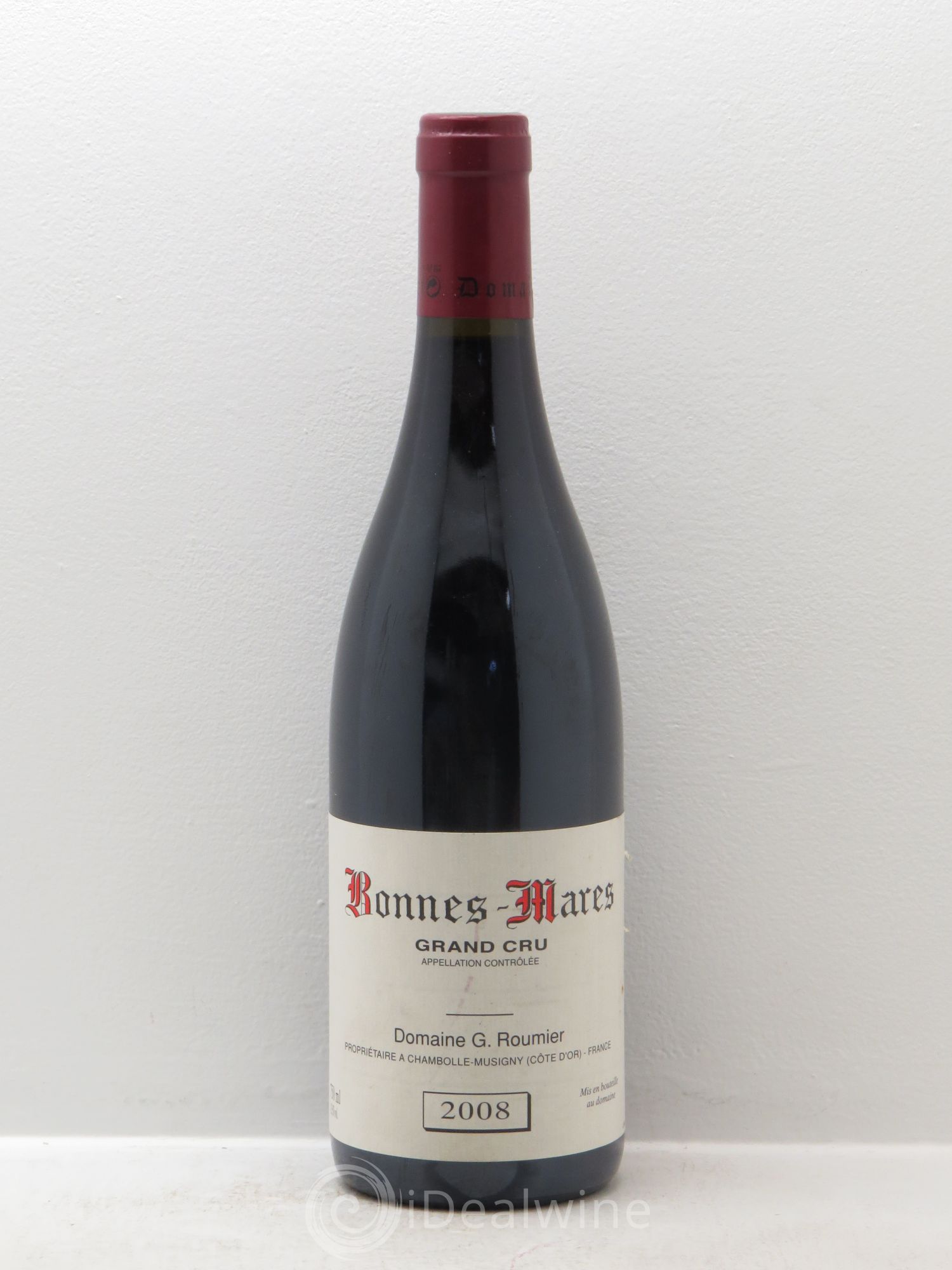 Bonnes-Mares Grand Cru Georges Roumier (Domaine) 2008 - Lot de 1 bouteille - 0