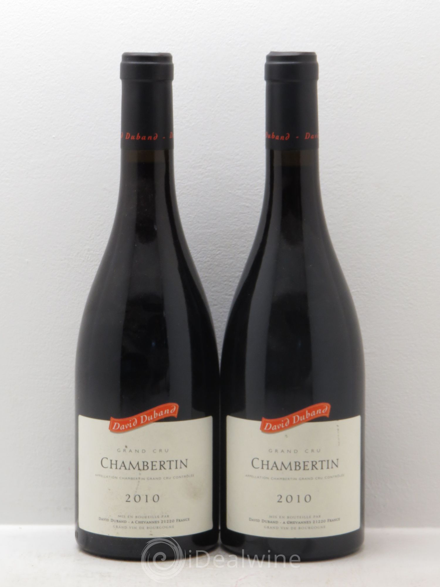 Chambertin Grand Cru Domaine Duband 2010 - Posten von 2 Flaschen - 0