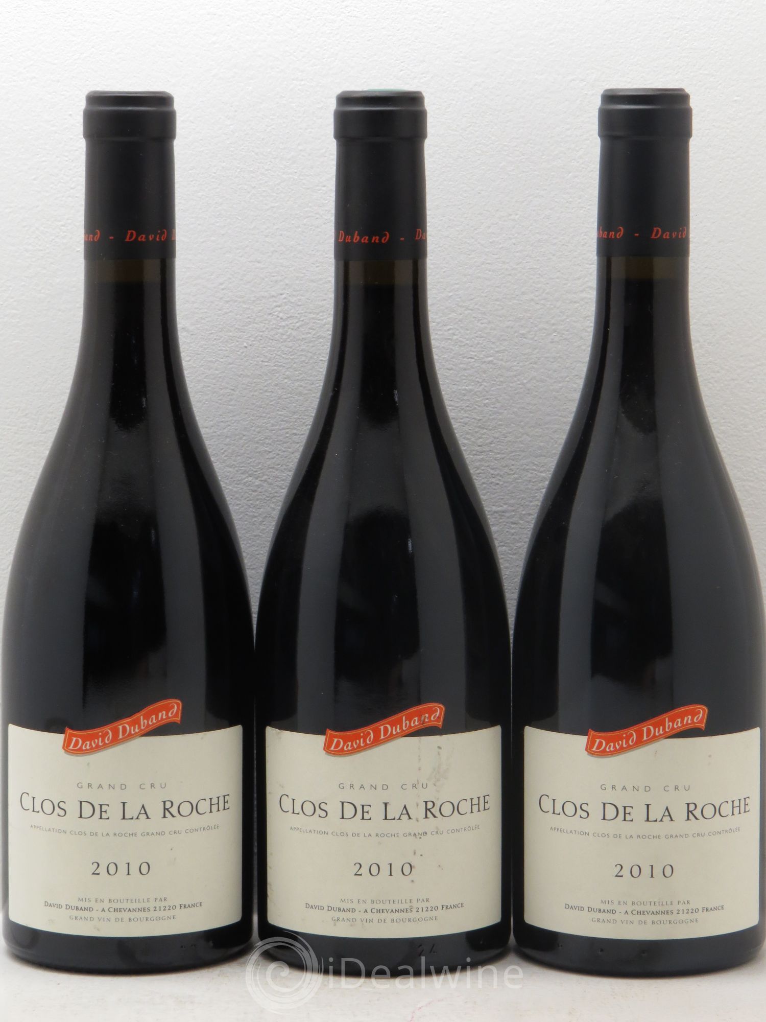 Clos de la Roche Grand Cru Domaine Duband 2010 - Posten von 3 Flaschen - 0