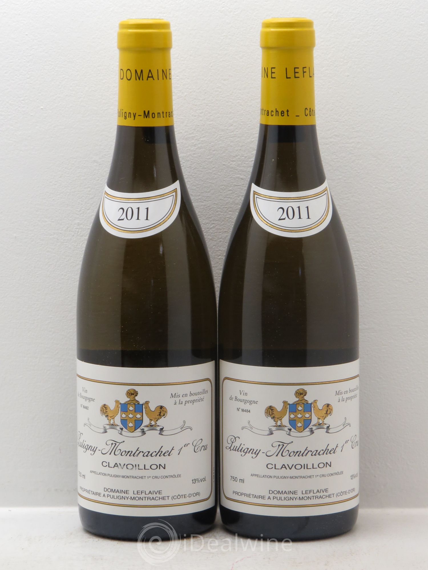 Puligny-Montrachet 1er Cru Clavoillon Leflaive (Domaine) 2011 - Posten von 2 Flaschen - 0