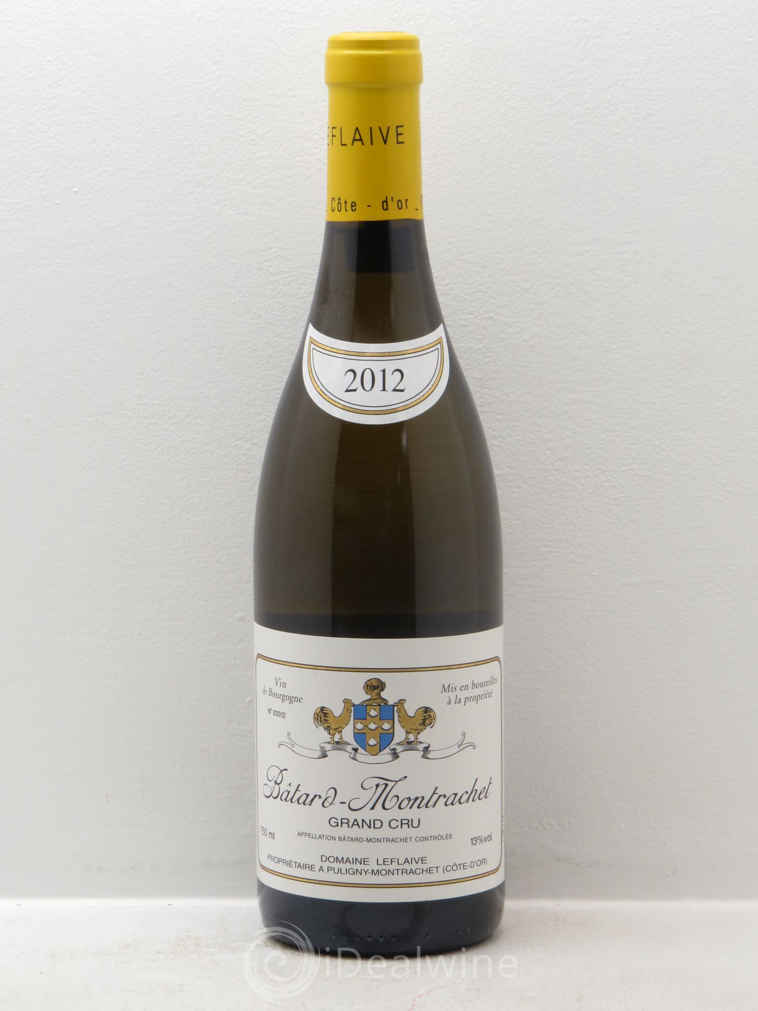 Bâtard-Montrachet Grand Cru Leflaive (Domaine) 2012 - Lot de 1 bouteille - 0