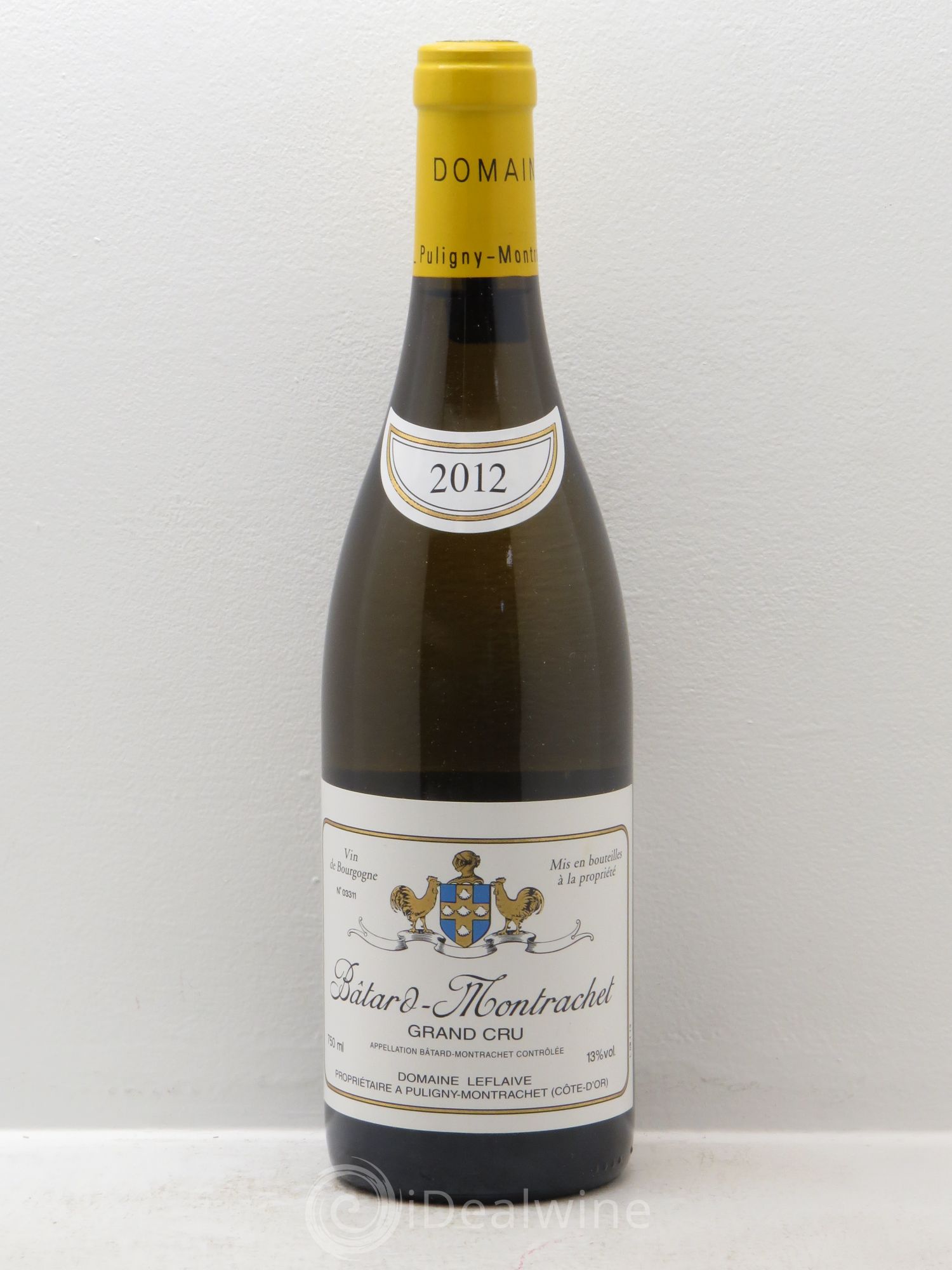 Bâtard-Montrachet Grand Cru Leflaive (Domaine) 2012 - Lot de 1 bouteille - 0