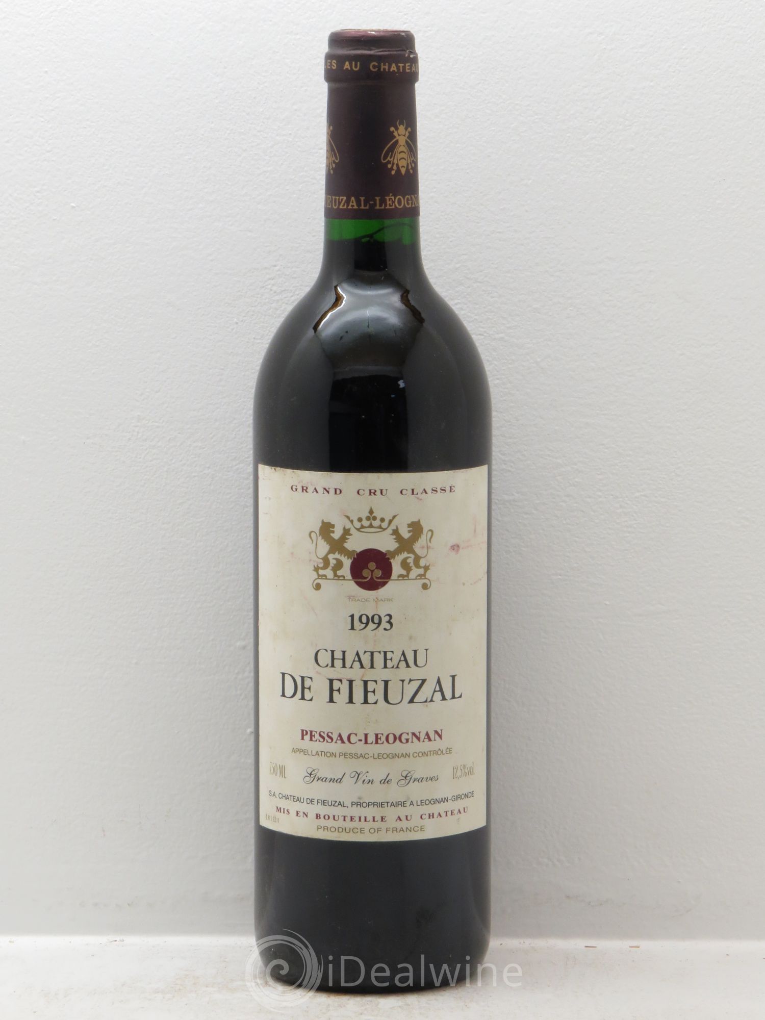 Château de Fieuzal Cru Classé de Graves 1993 - Lot de 1 bouteille - 0