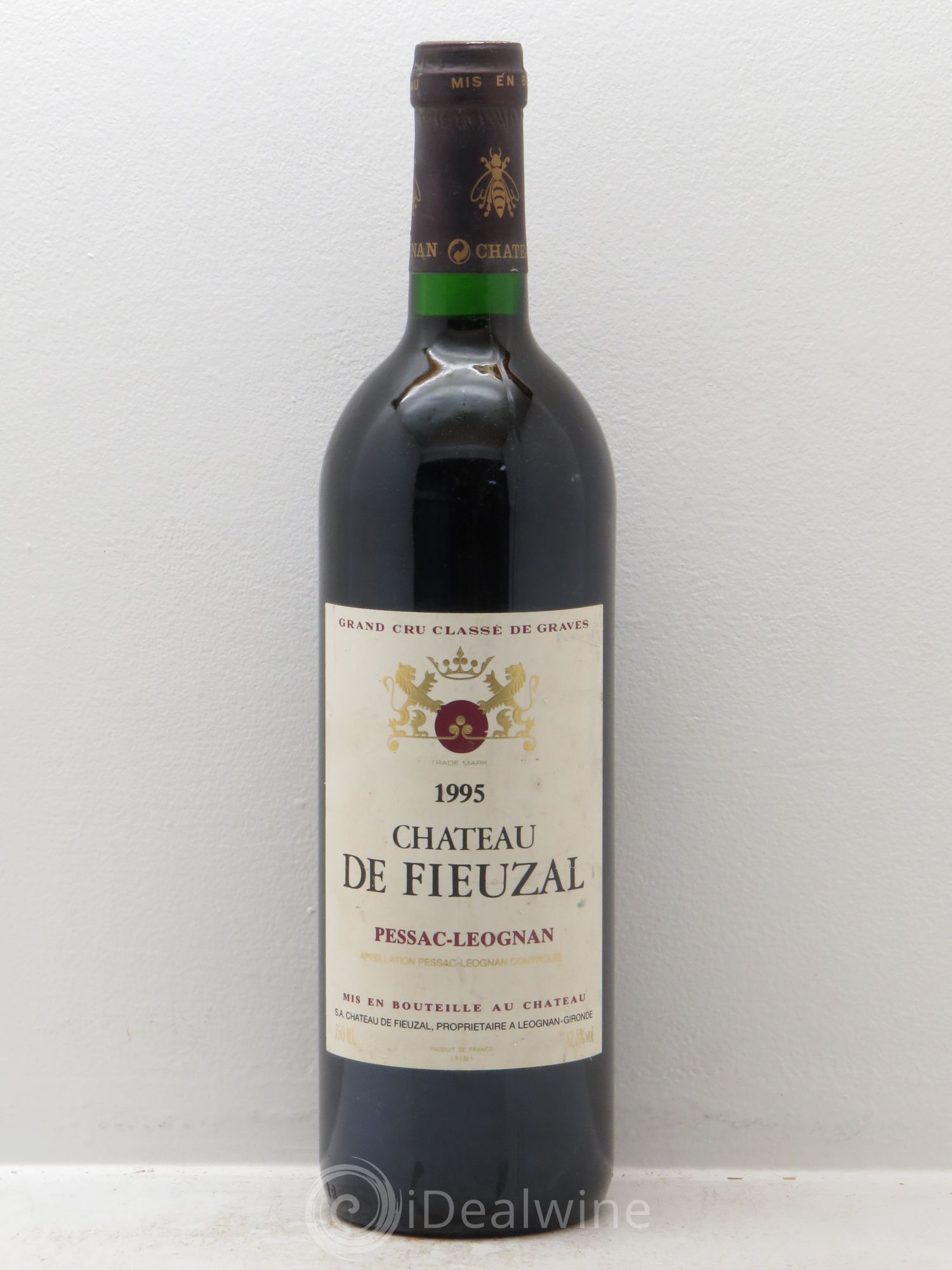 Château de Fieuzal Cru Classé de Graves 1995 - Lot de 1 bouteille - 0