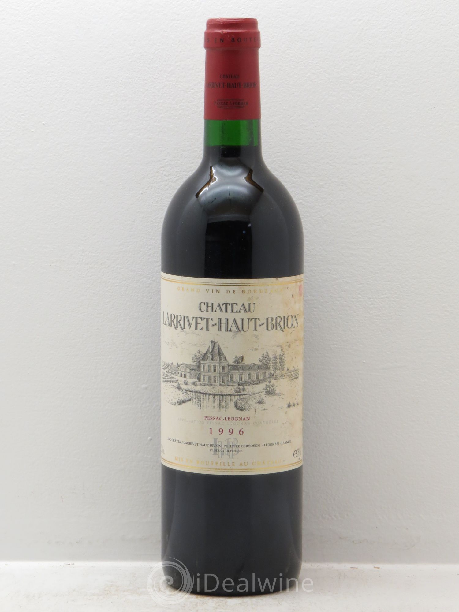 Château Larrivet Haut-Brion 1996 - Lot de 1 bouteille - 0