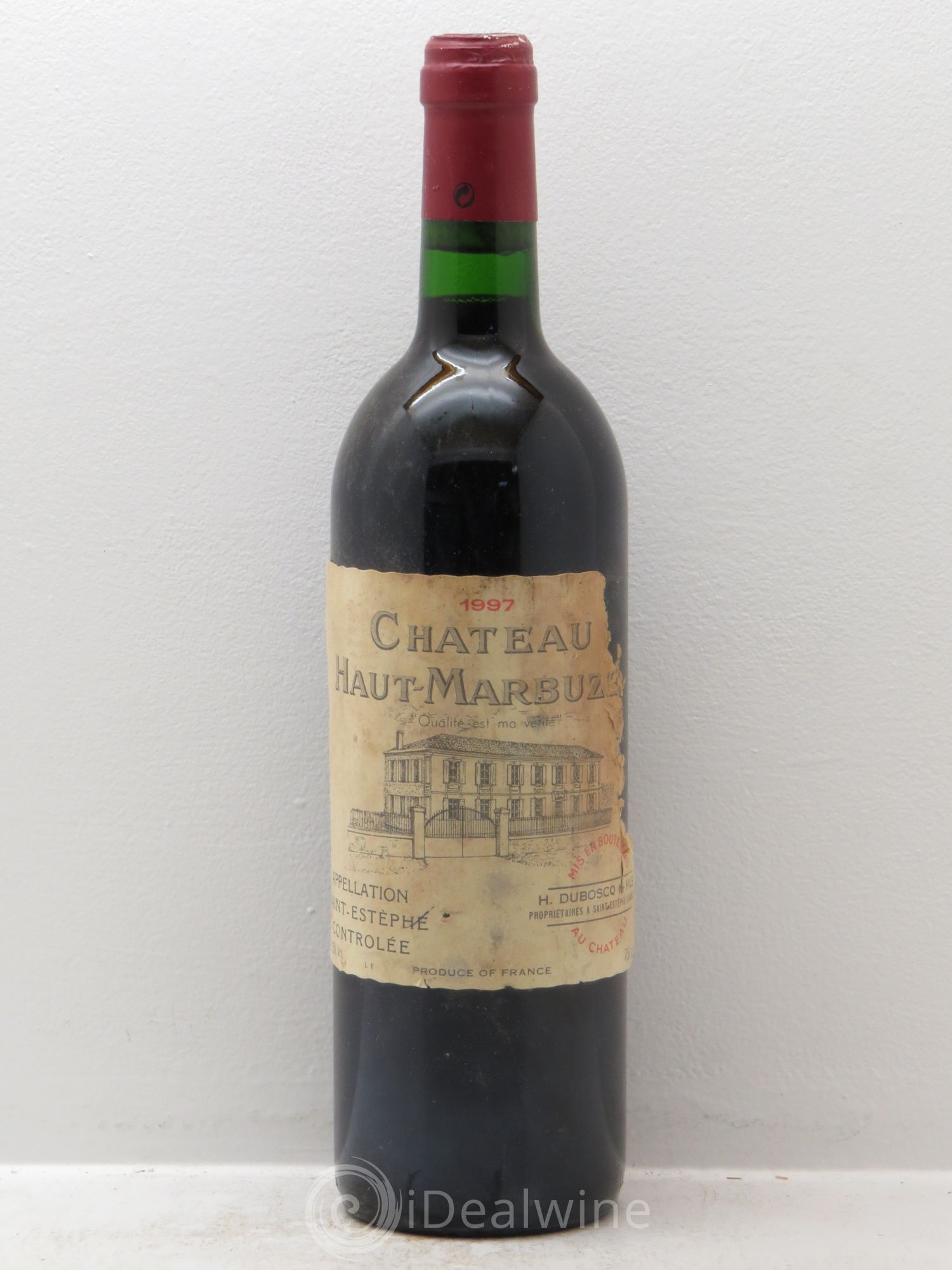 Château Haut Marbuzet 1997 - Lot de 1 bouteille - 0