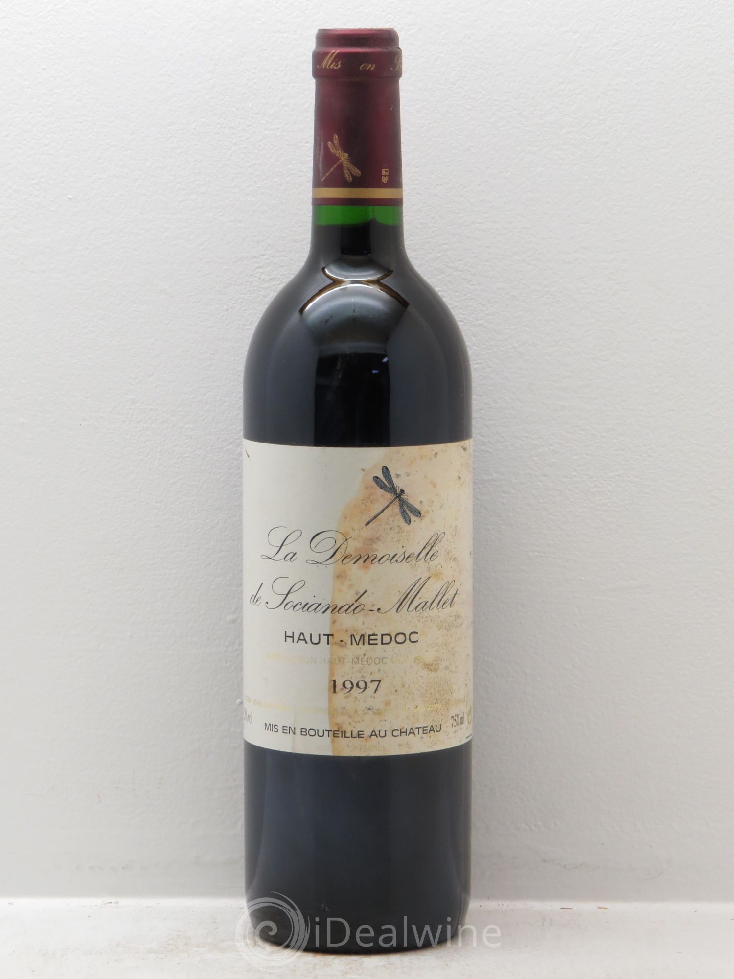 Demoiselle de Sociando Mallet Second Vin 1997 - Lot de 1 bouteille - 0