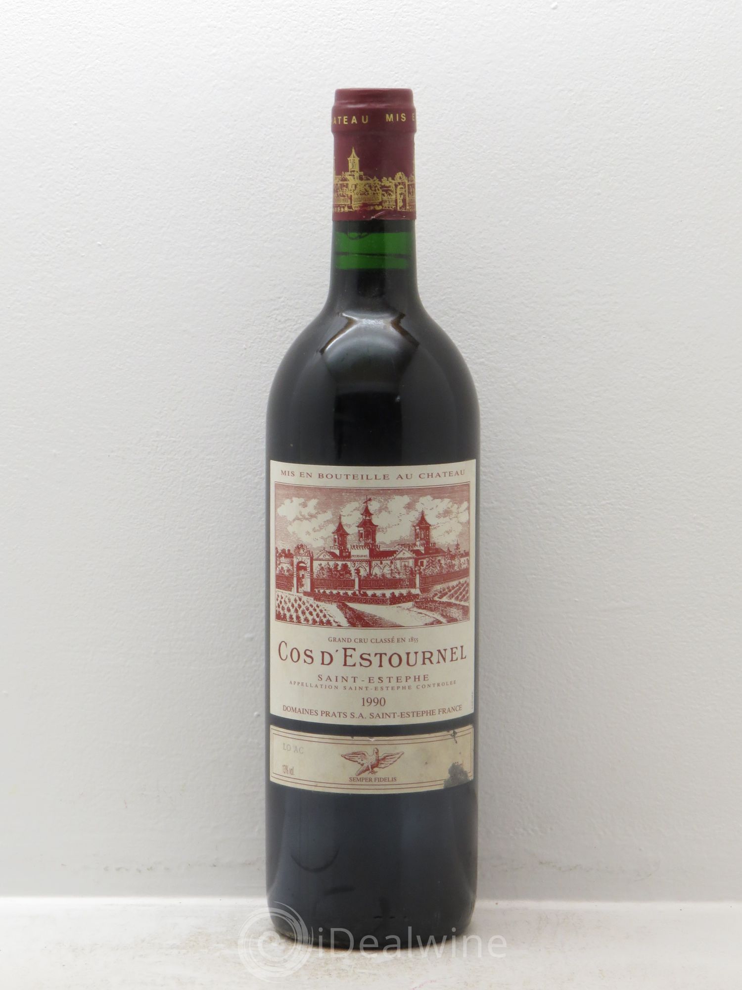 Cos d'Estournel 2ème Grand Cru Classé 1990 - Lot de 1 bouteille - 0