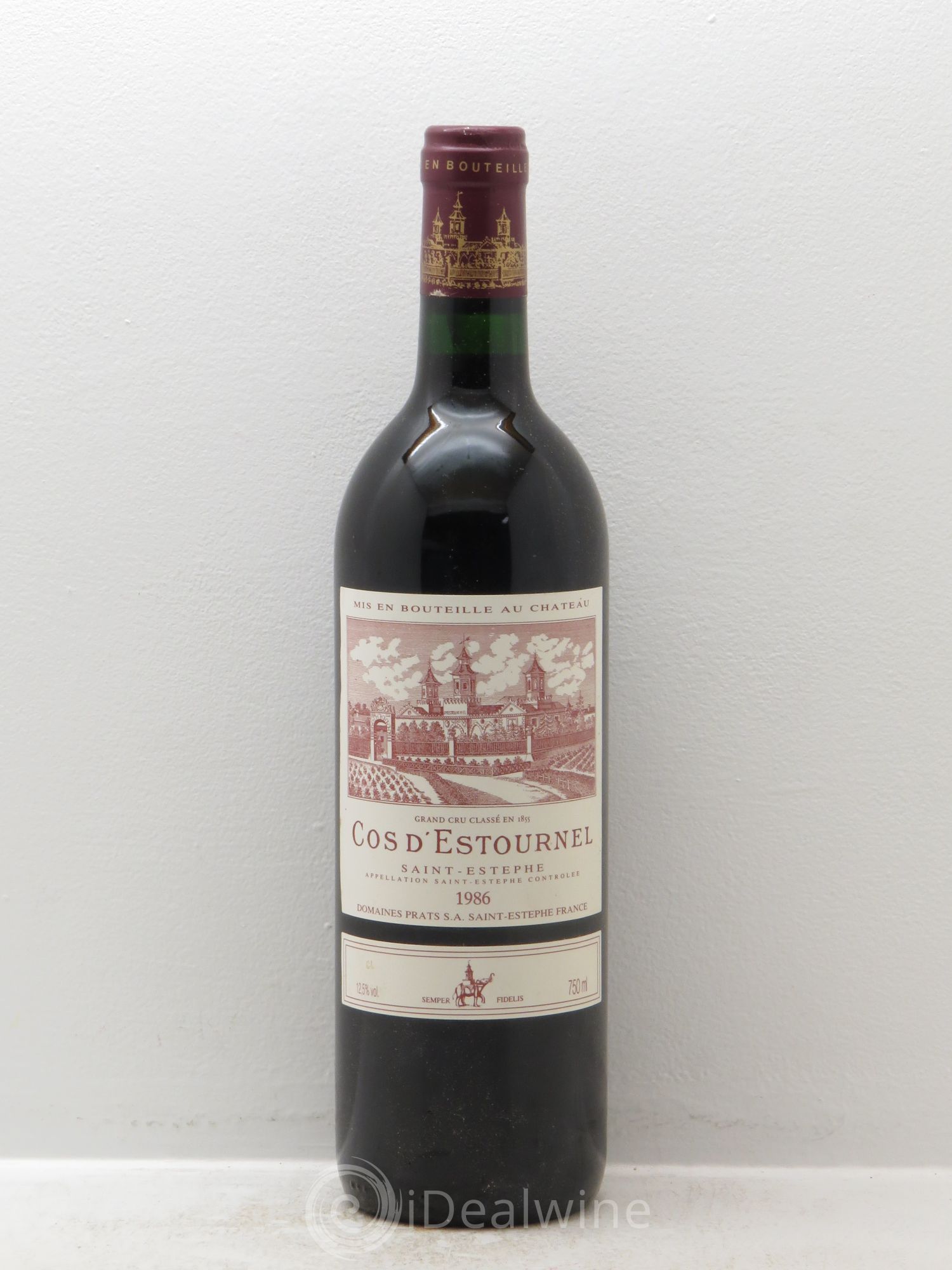 Cos d'Estournel 2ème Grand Cru Classé 1986 - Lot de 6 bouteilles - 0