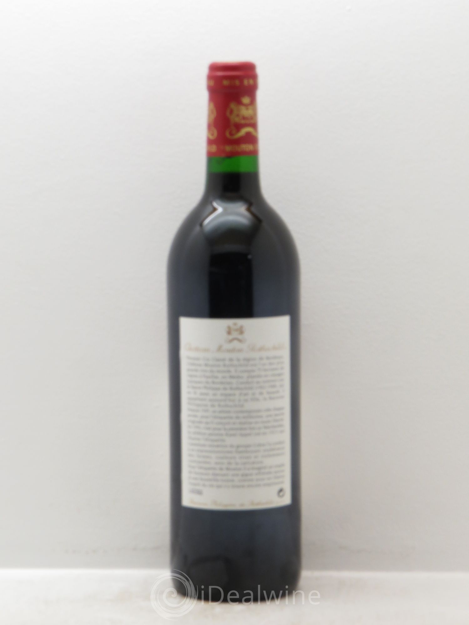 Château Mouton Rothschild 1er Grand Cru Classé 1994 - Lot de 1 bouteille - 1