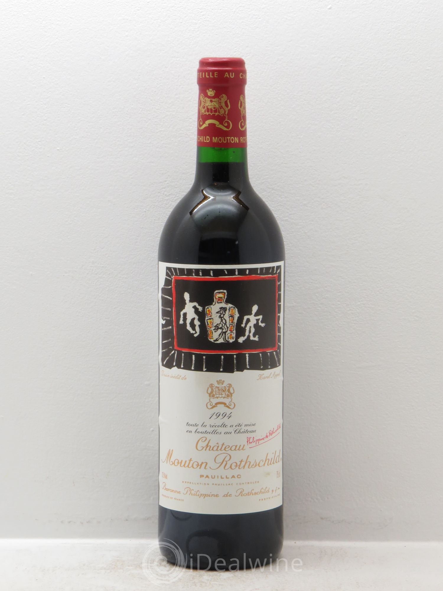 Château Mouton Rothschild 1er Grand Cru Classé 1994 - Lot de 1 bouteille - 0
