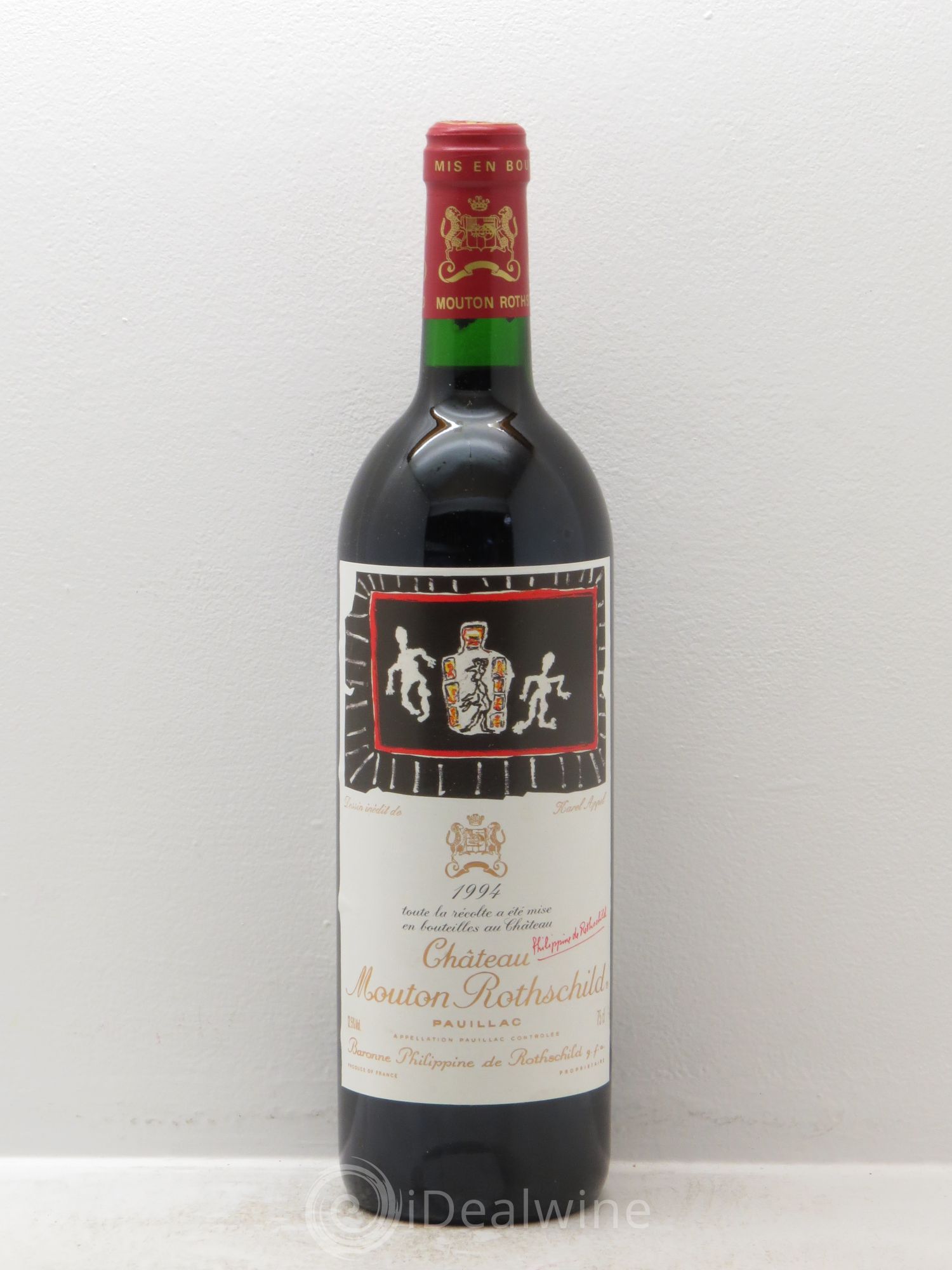 Château Mouton Rothschild 1er Grand Cru Classé 1994 - Lot de 1 bouteille - 0