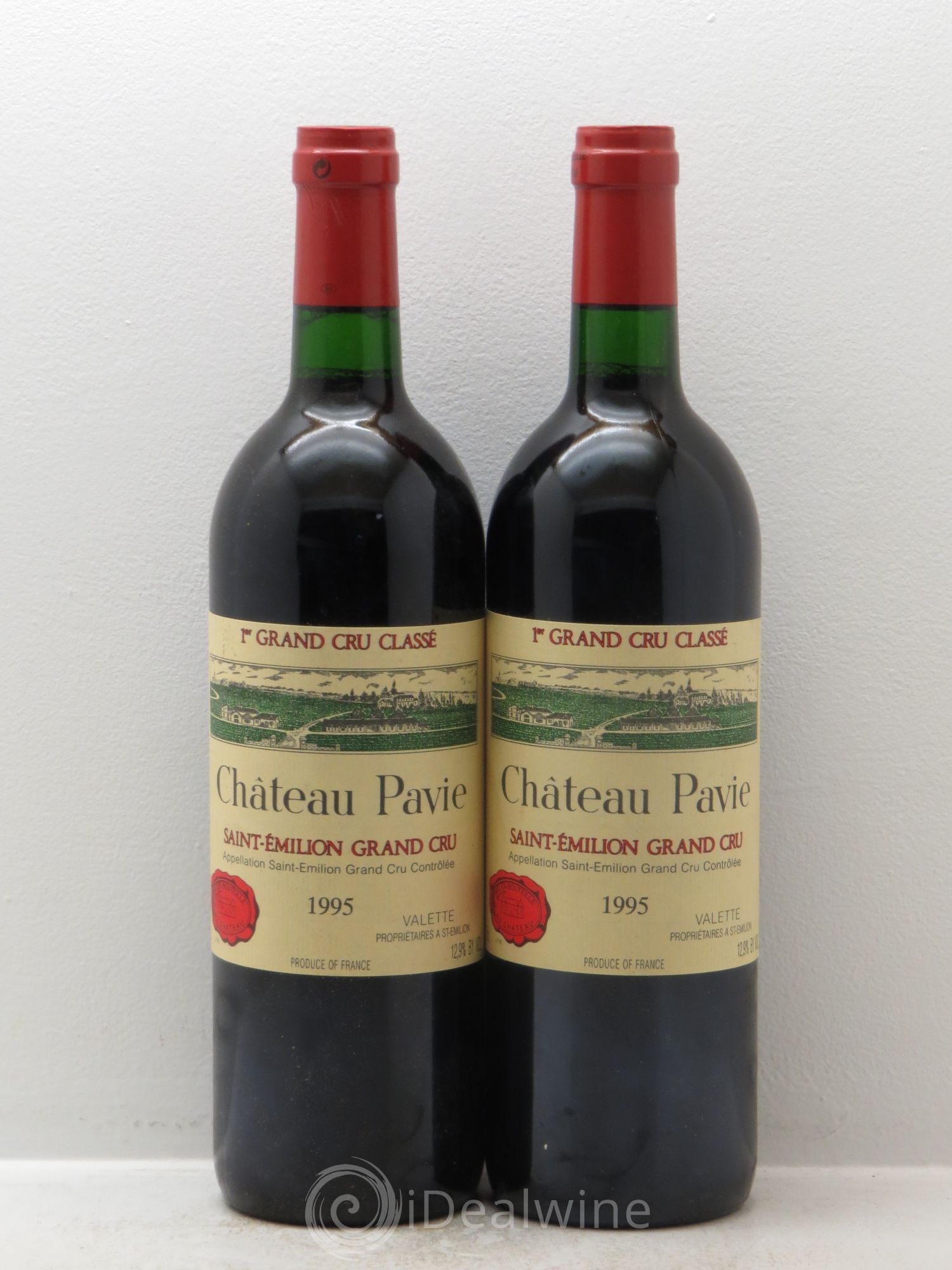 Château Pavie 1er Grand Cru Classé A 1995 - Lot de 2 bouteilles - 0