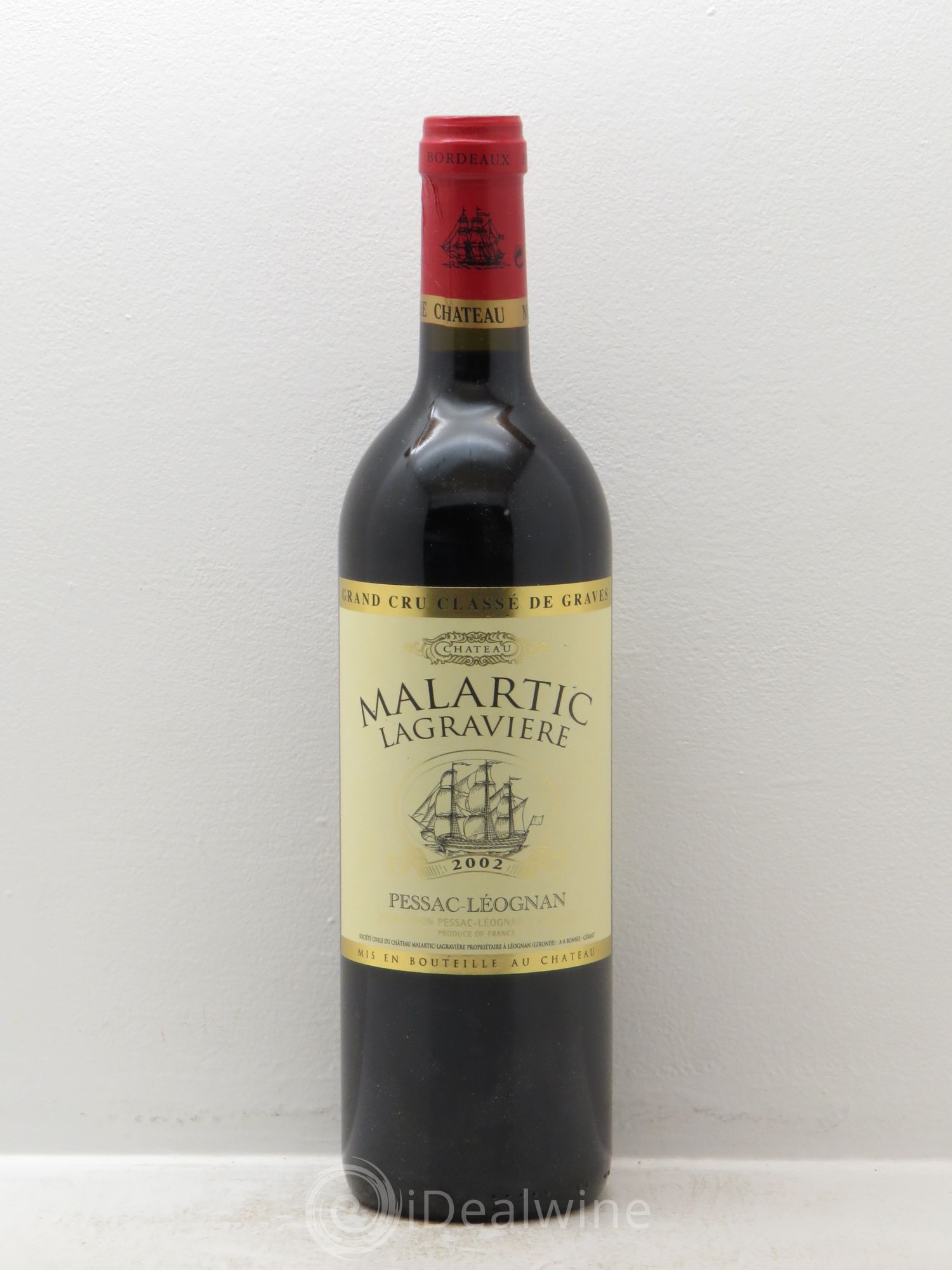 Château Malartic-Lagravière Cru Classé de Graves 2002 - Lot de 6 bouteilles - 0