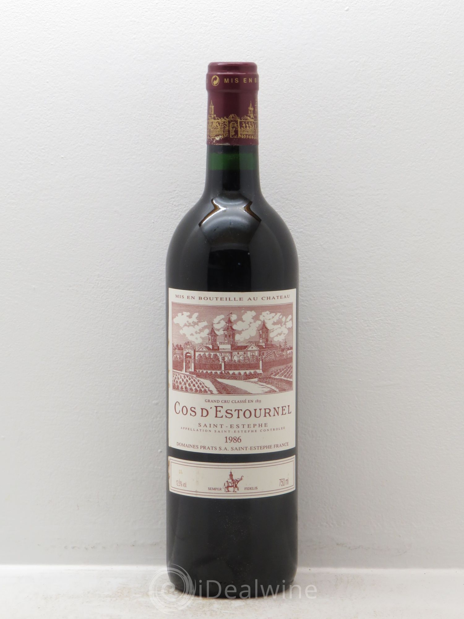 Cos d'Estournel 2ème Grand Cru Classé 1986 - Lot de 1 bouteille - 0