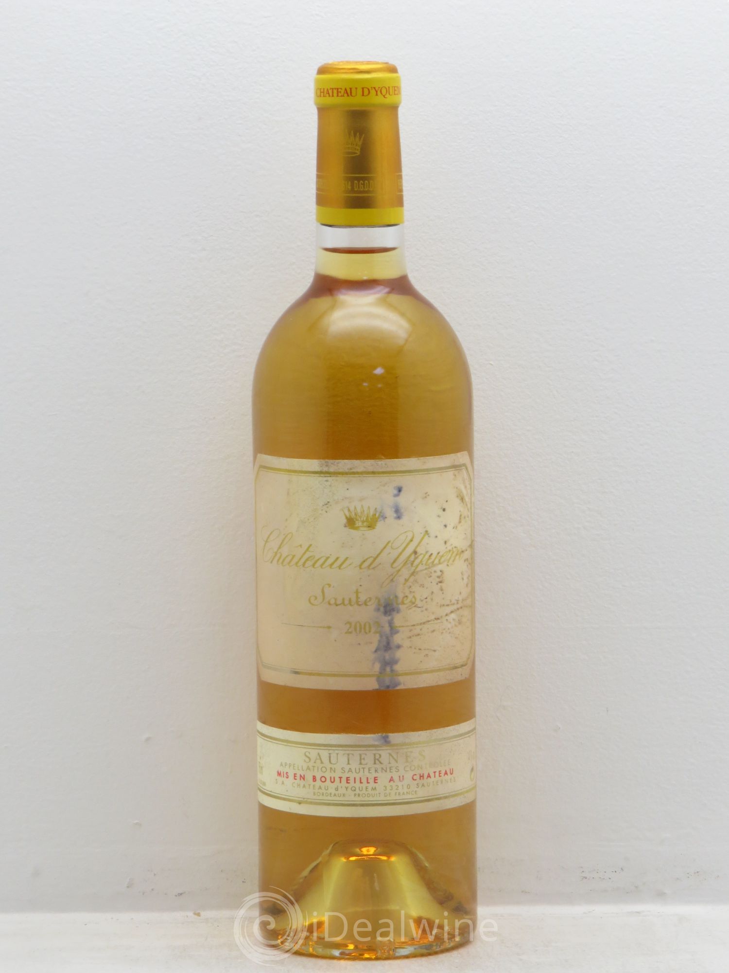 Château d' Yquem 1er Cru Classé Supérieur 2002 - Lotto di 1 bottiglia - 0