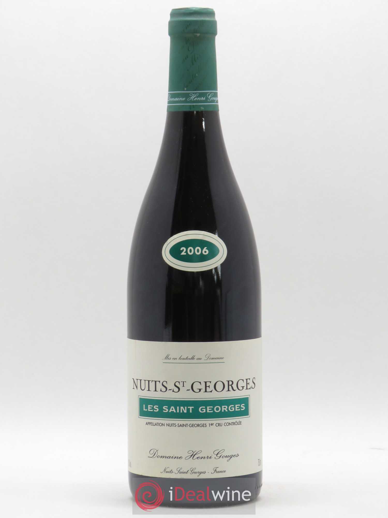 Nuits-Saint-Georges 1er Cru Les Saints Georges Henri Gouges 2006 - Posten von 1 Flasche - 0