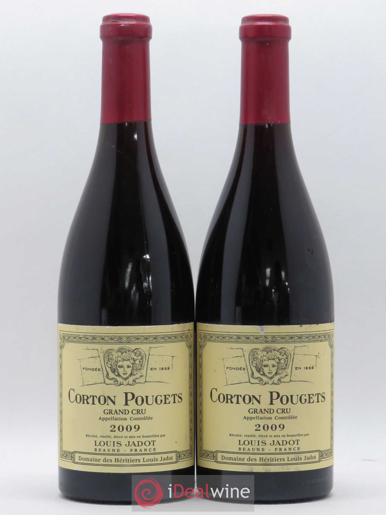 Corton Grand Cru Pougets Maison Louis Jadot 2009 - Lot de 2 bouteilles - 0