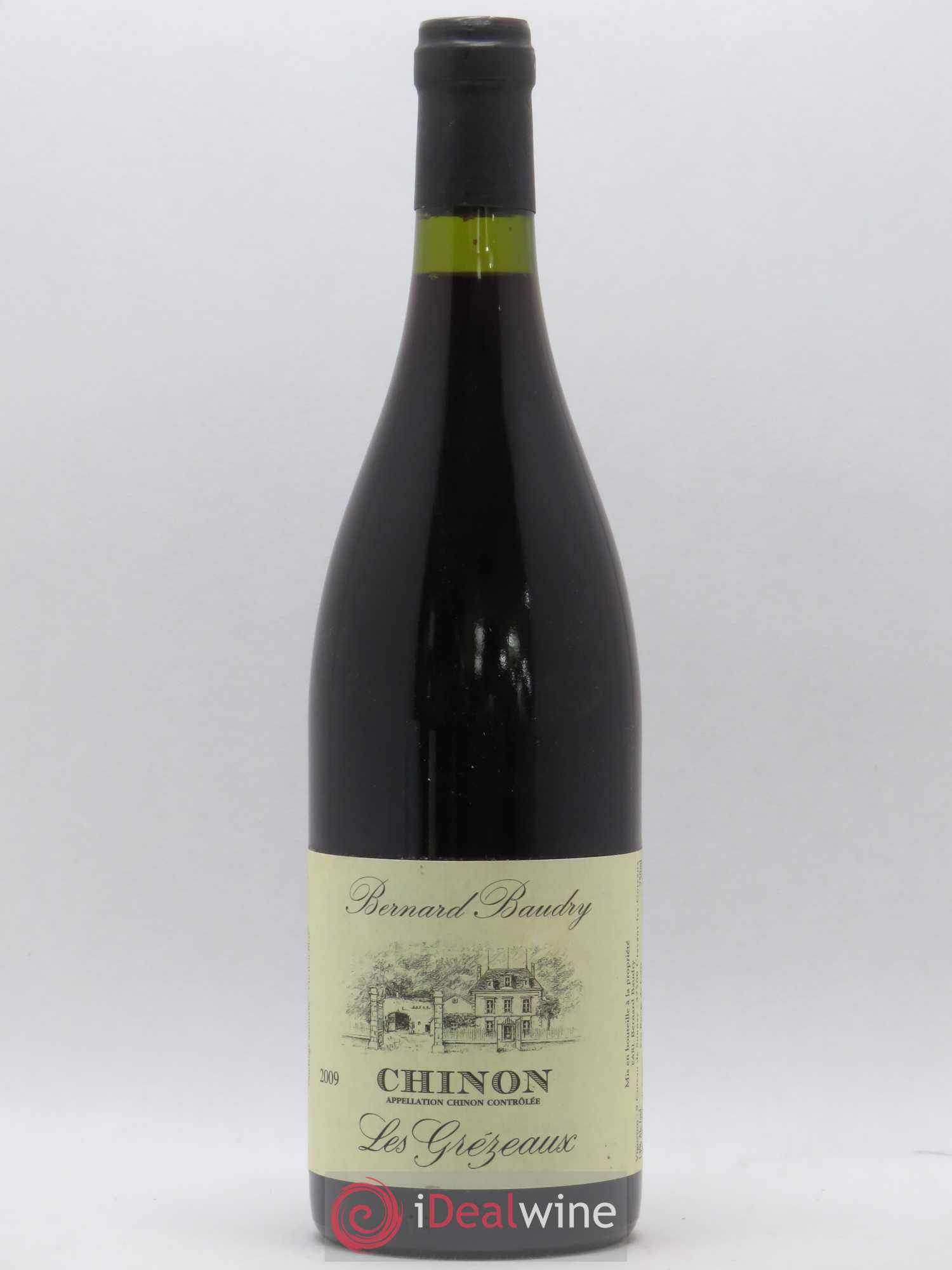 Chinon Les Grézeaux Bernard Baudry 2009 - Lot de 1 bouteille - 0